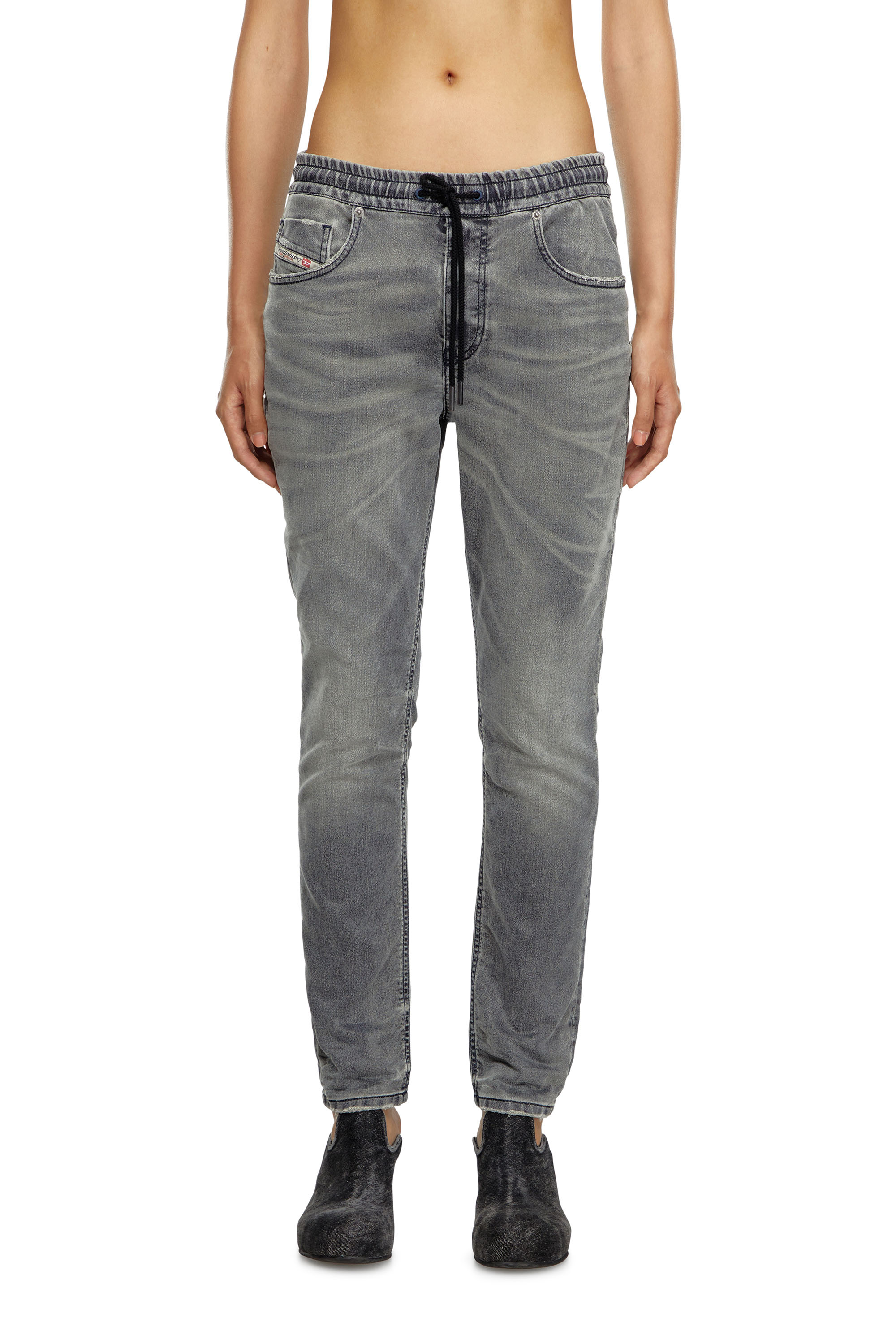 Diesel - Regular 2031 D-Krailey Joggjeans® 068LT Femme, Gris foncé - Image 1