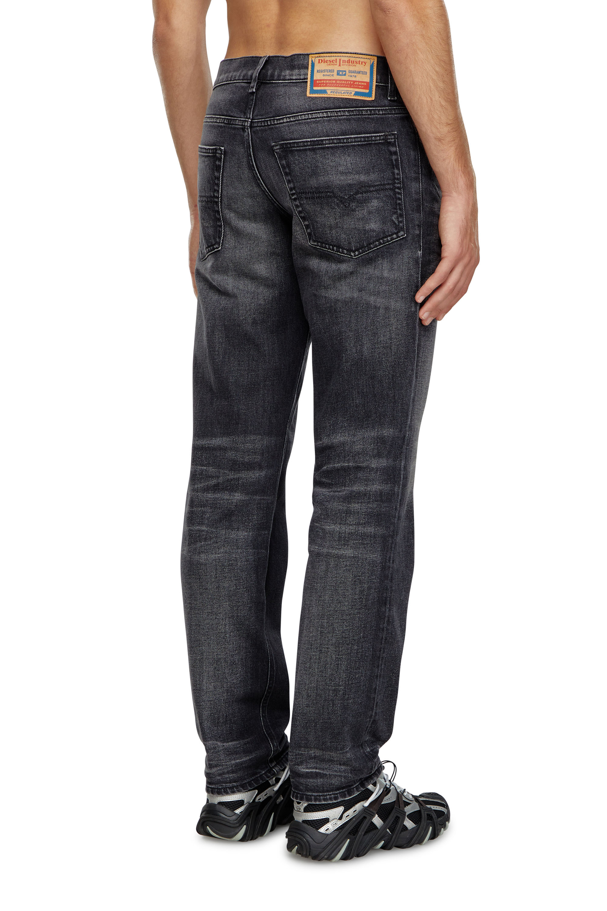 Diesel - Male's Regular Jeans 2023 D-Finitive 09J65, Black/Dark Grey - 4