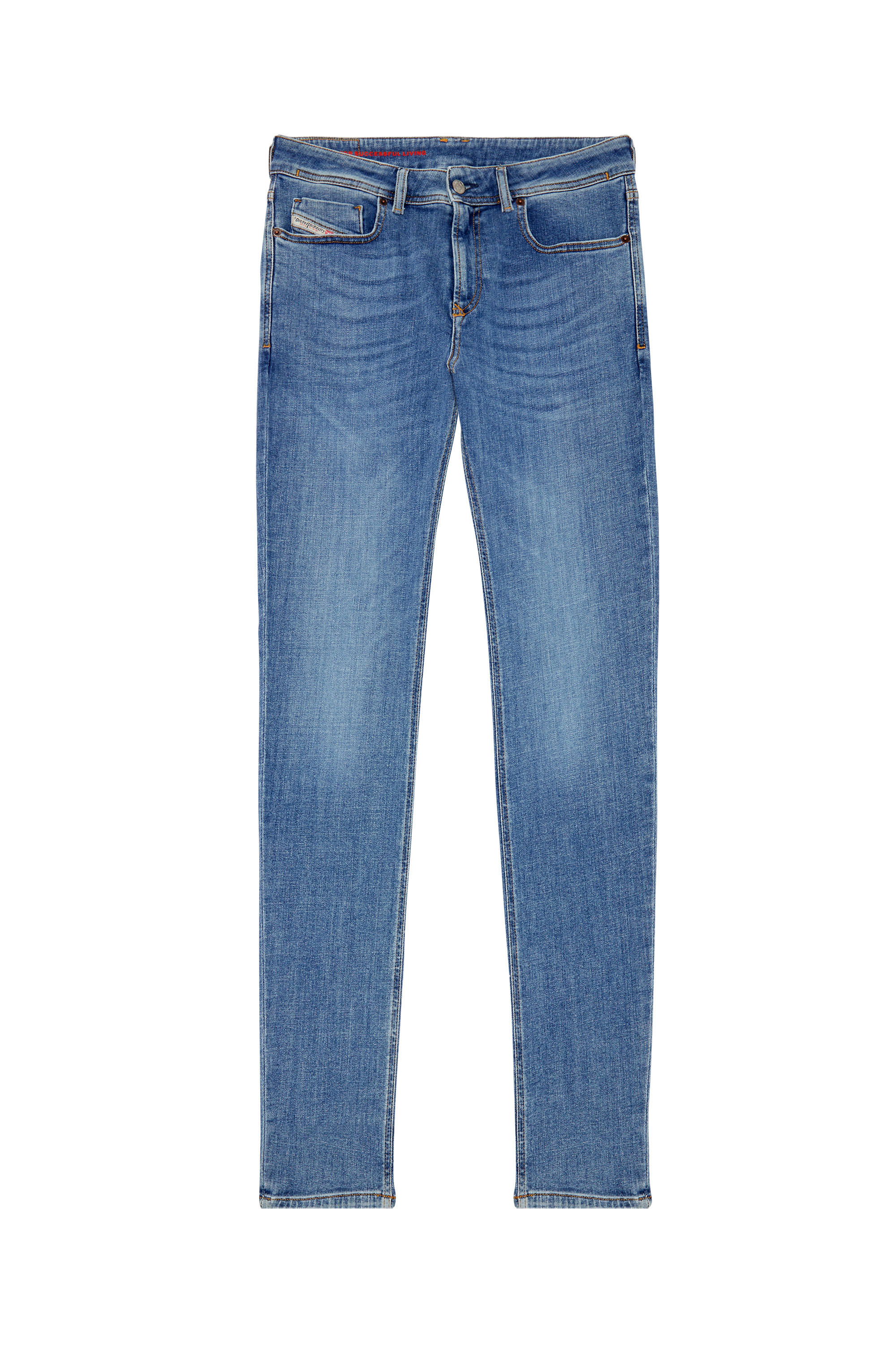 Diesel - Male Skinny Jeans 1979 Sleenker 09C01, Medium Blue - Image 6