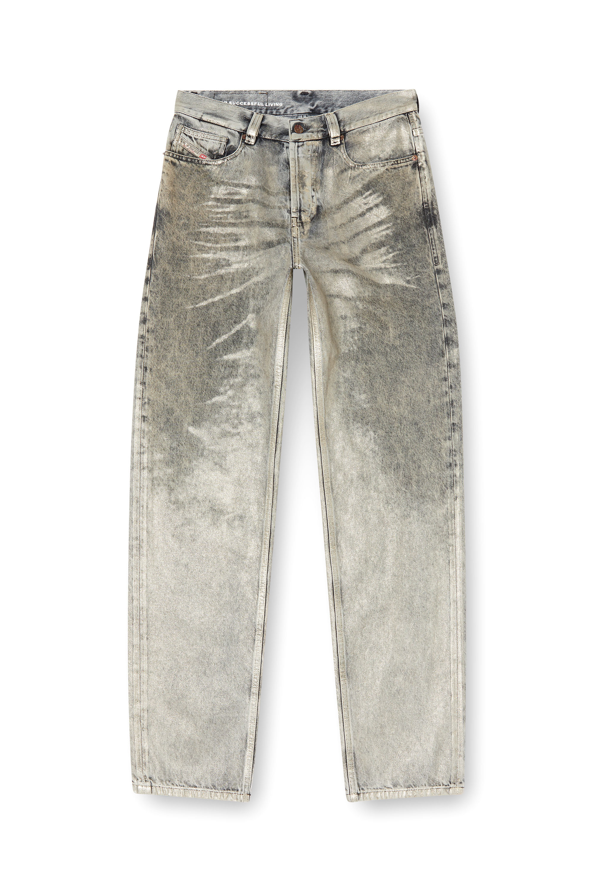 Diesel - Regular Jeans 1988 D-Ark 09L79 Femme, Gris Clair - Image 3