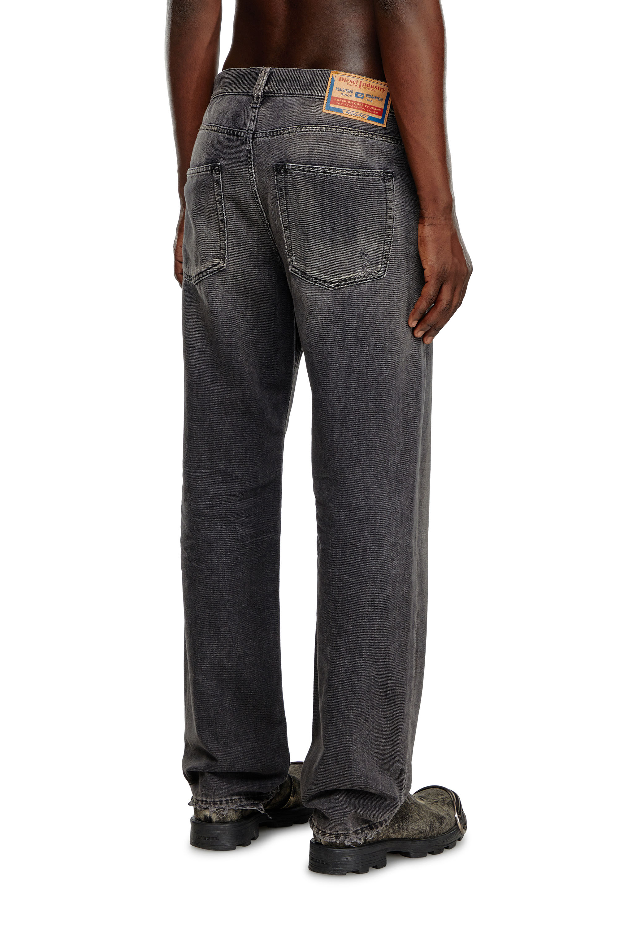 Diesel - Male's Regular Jeans 2010 D-Macs 09K14, Black/Dark Grey - 4