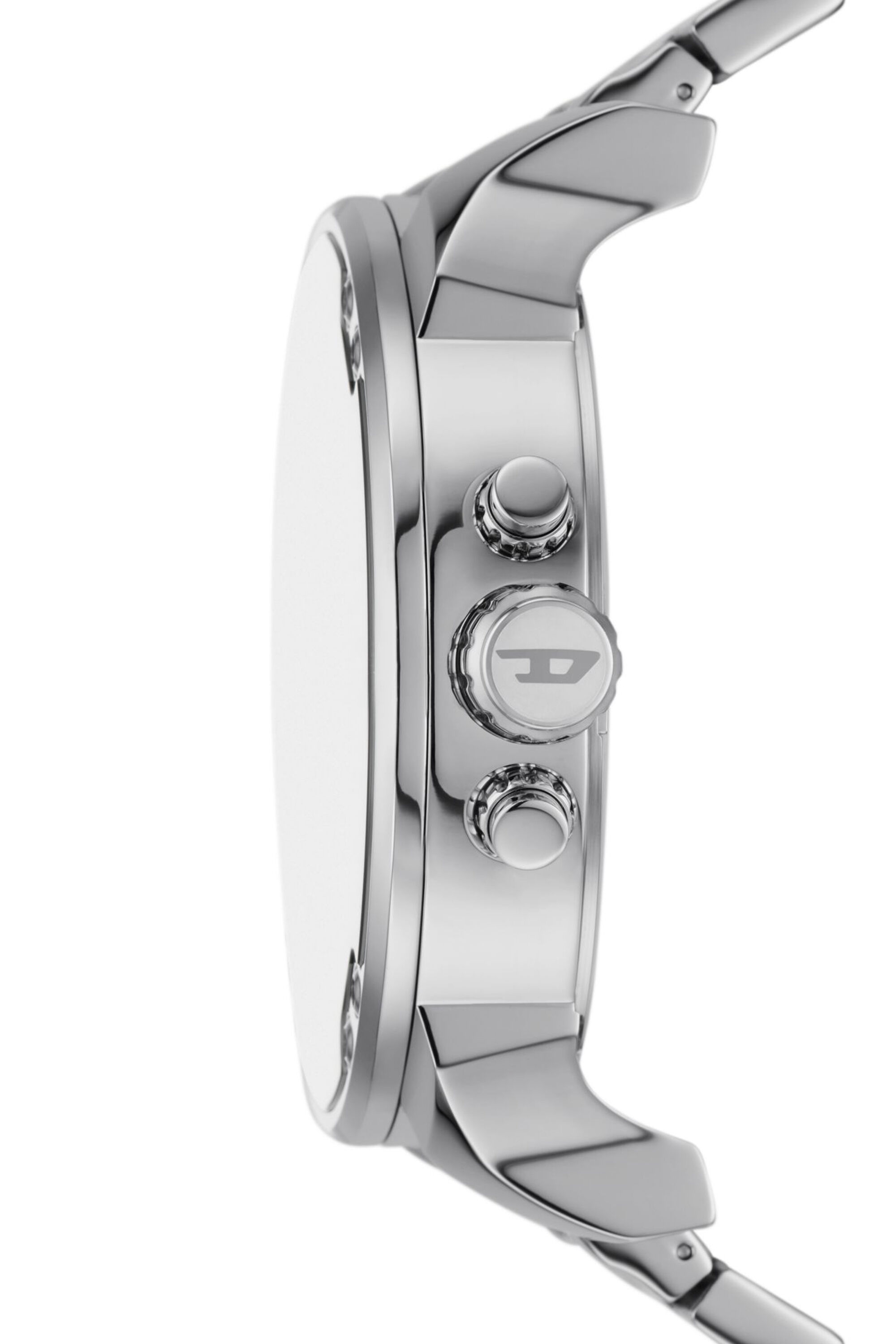 Diesel - DZ7482, Male Mr. Daddy 2.0 chronograph stainless steel watch in Silver - Image 3