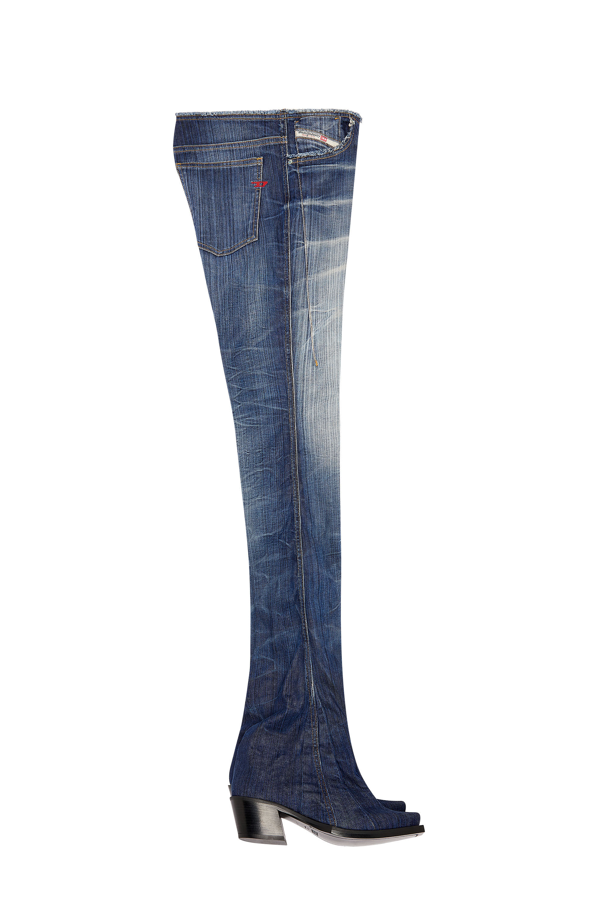 Diesel - Homme Bootcut Jeans D-Bootcutboot 09I03, Bleu Foncé - Image 2