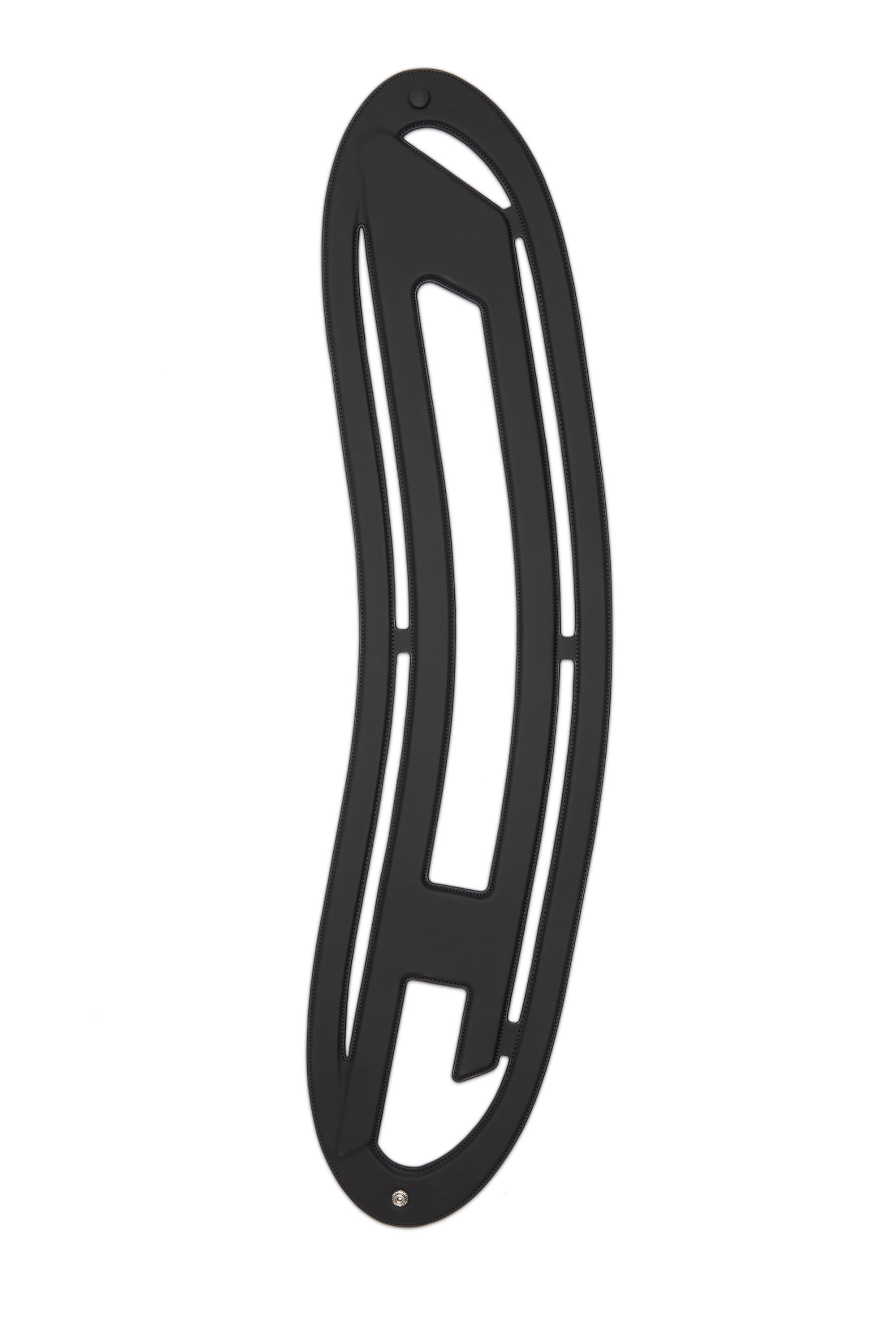 Diesel - B-CAGE-D, Female Oval D belt skirt in Black - Image 2