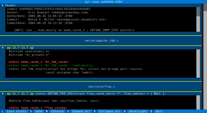 Moulti: unified diff output