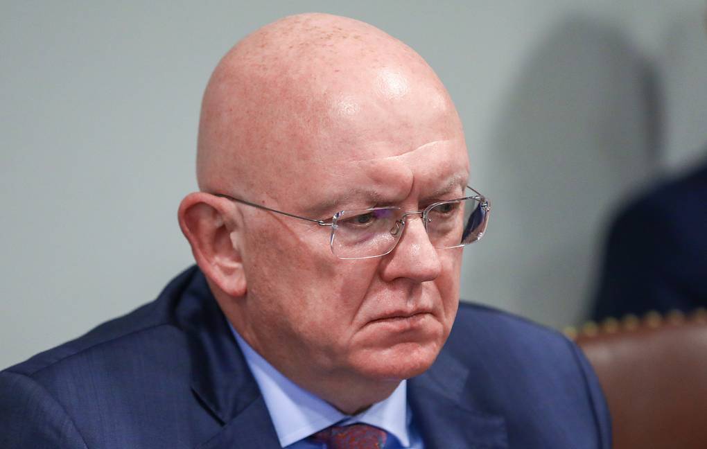 Russia's Permanent Representative to the UN Vasily Nebenzya Russian Foreign Ministry/TASS