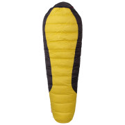 Páperový spacák Warmpeace Viking 1200 180 cm žltá/čierna Yellow/Gray/Black