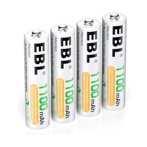 EBL AAA Rechargeable Ni-MH Batteries 1100mAh