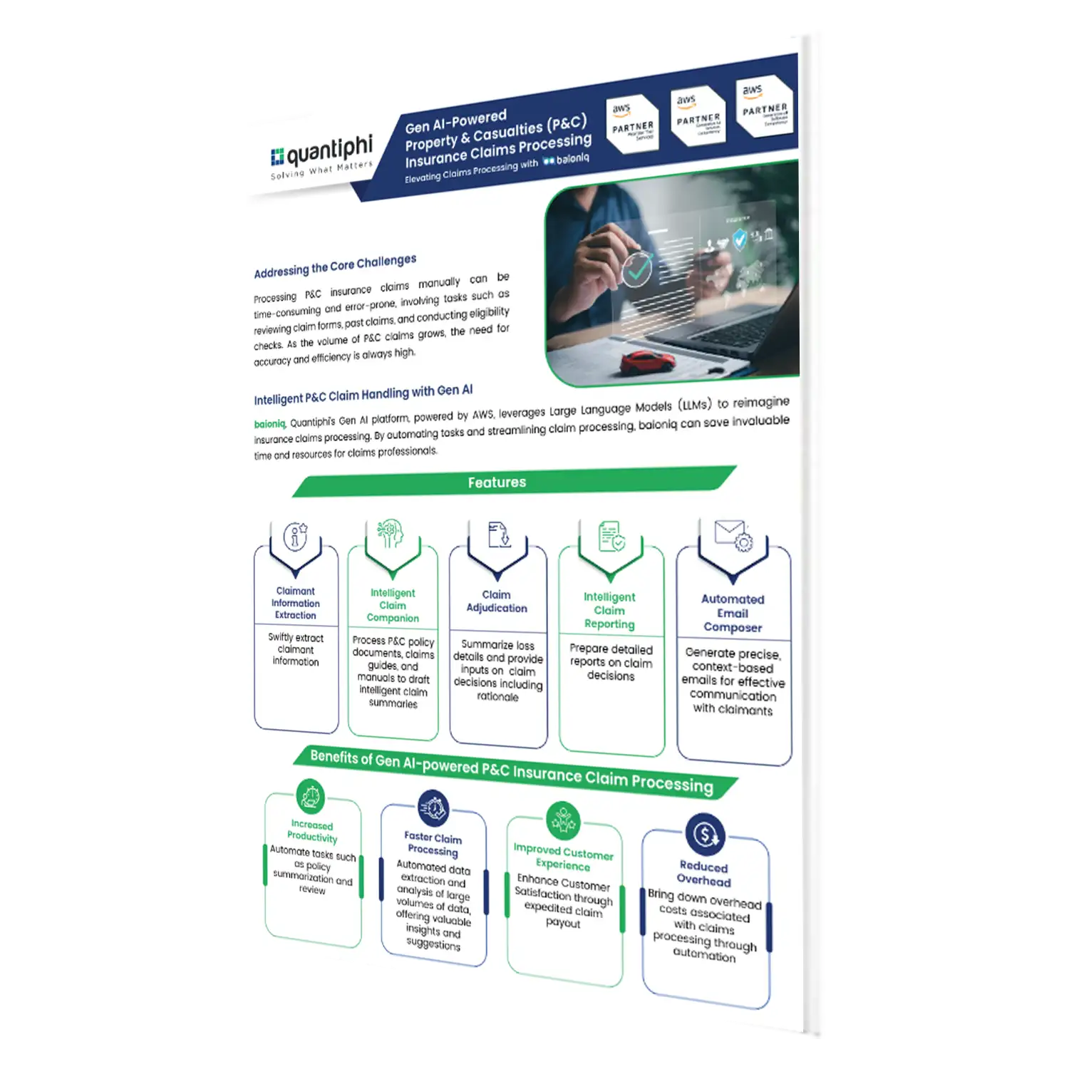 Gen AI-Powered Property & Casualties (P&C) Insurance Claims Processing