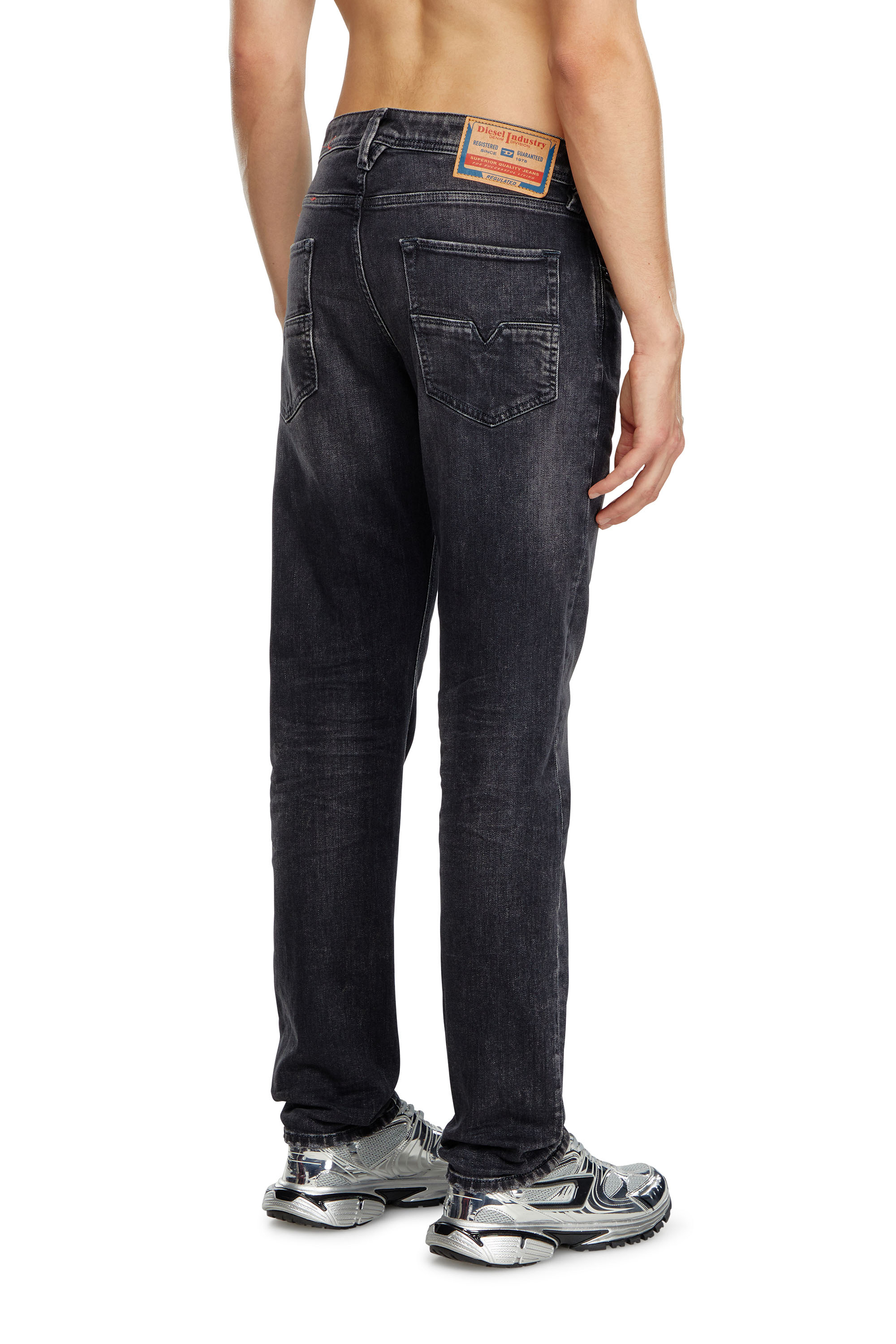 Diesel - Man's Regular Jeans 1986 Larkee-Beex 09K51, Black/Dark grey - 4