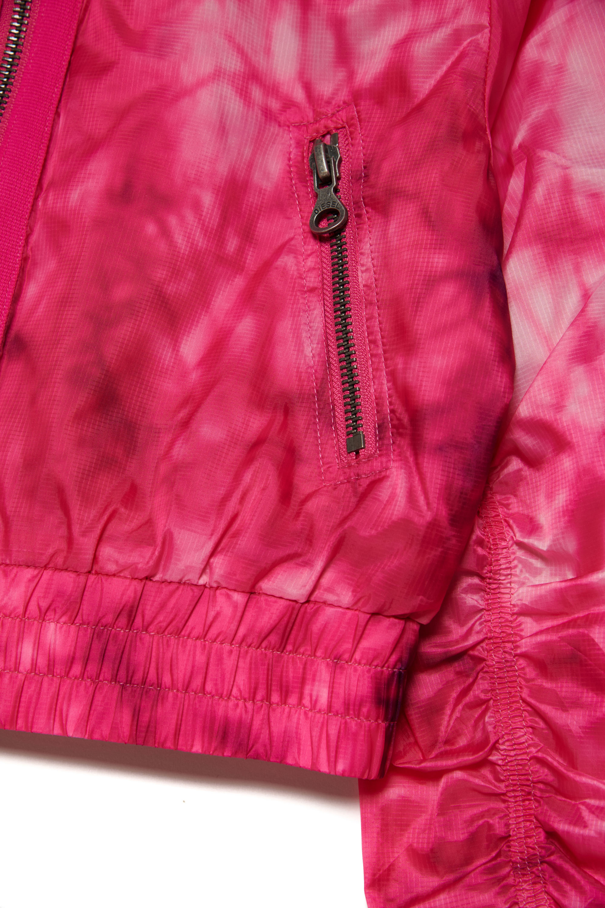 Diesel - JOAK, Donna Bomber in tessuto ripstop tie-dye in Rosa - Image 4