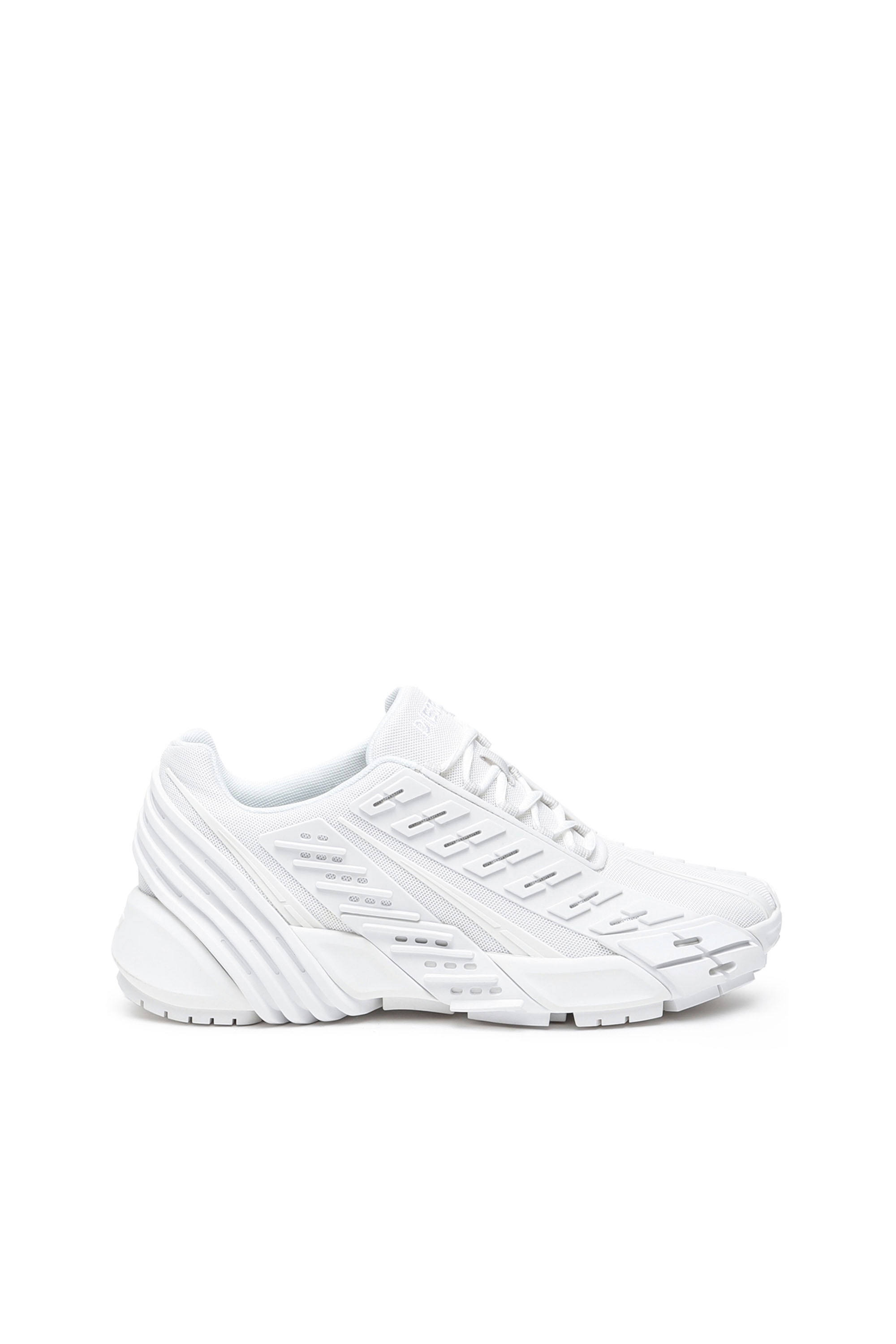 Diesel - S-PROTOTYPE LOW W, Femme S-Prototype Low W - Sneakers en mesh et caoutchouc in Blanc - Image 1