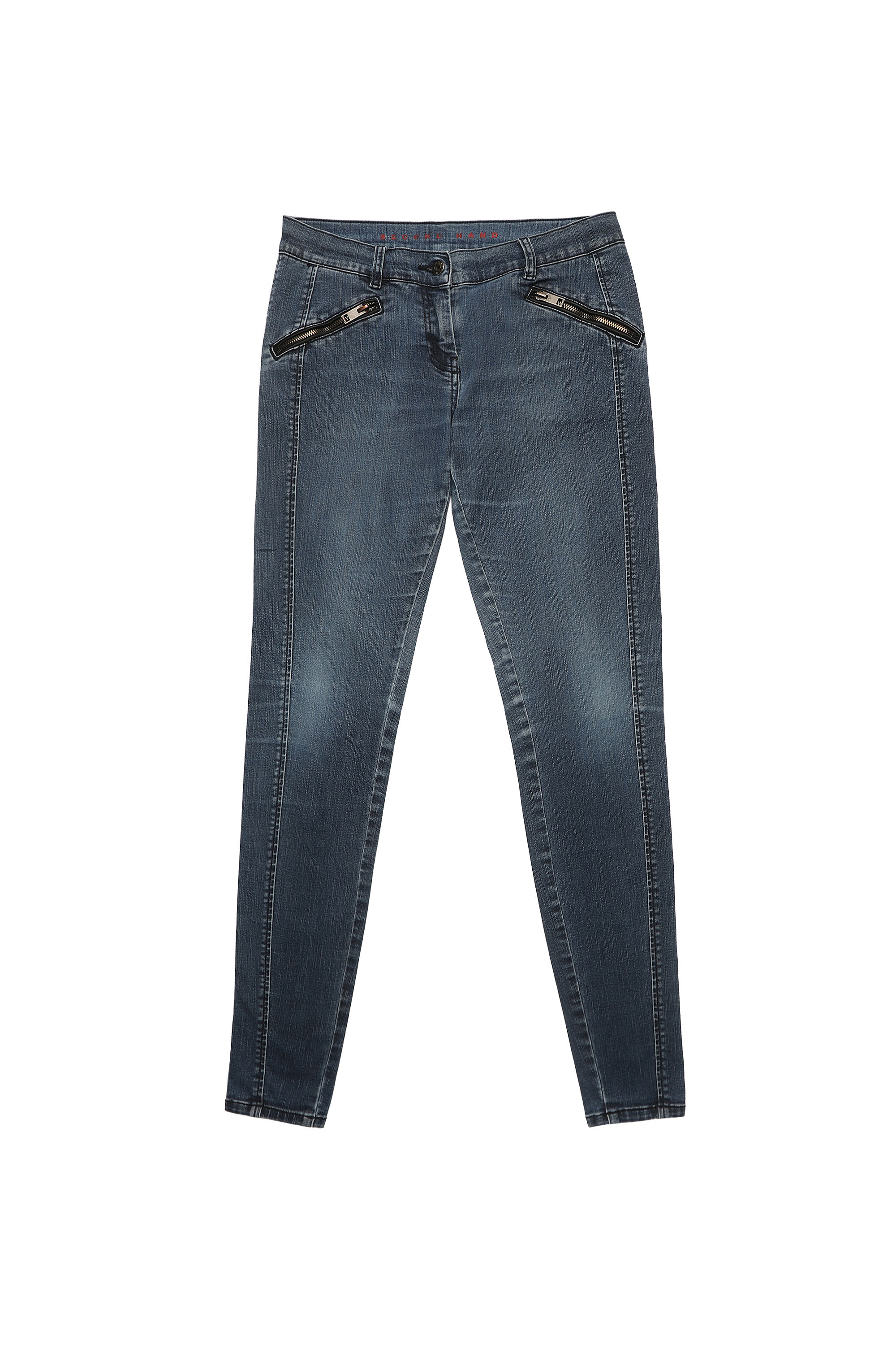 Diesel - Damen SH DENIM PANT, Mittelblau - Image 1