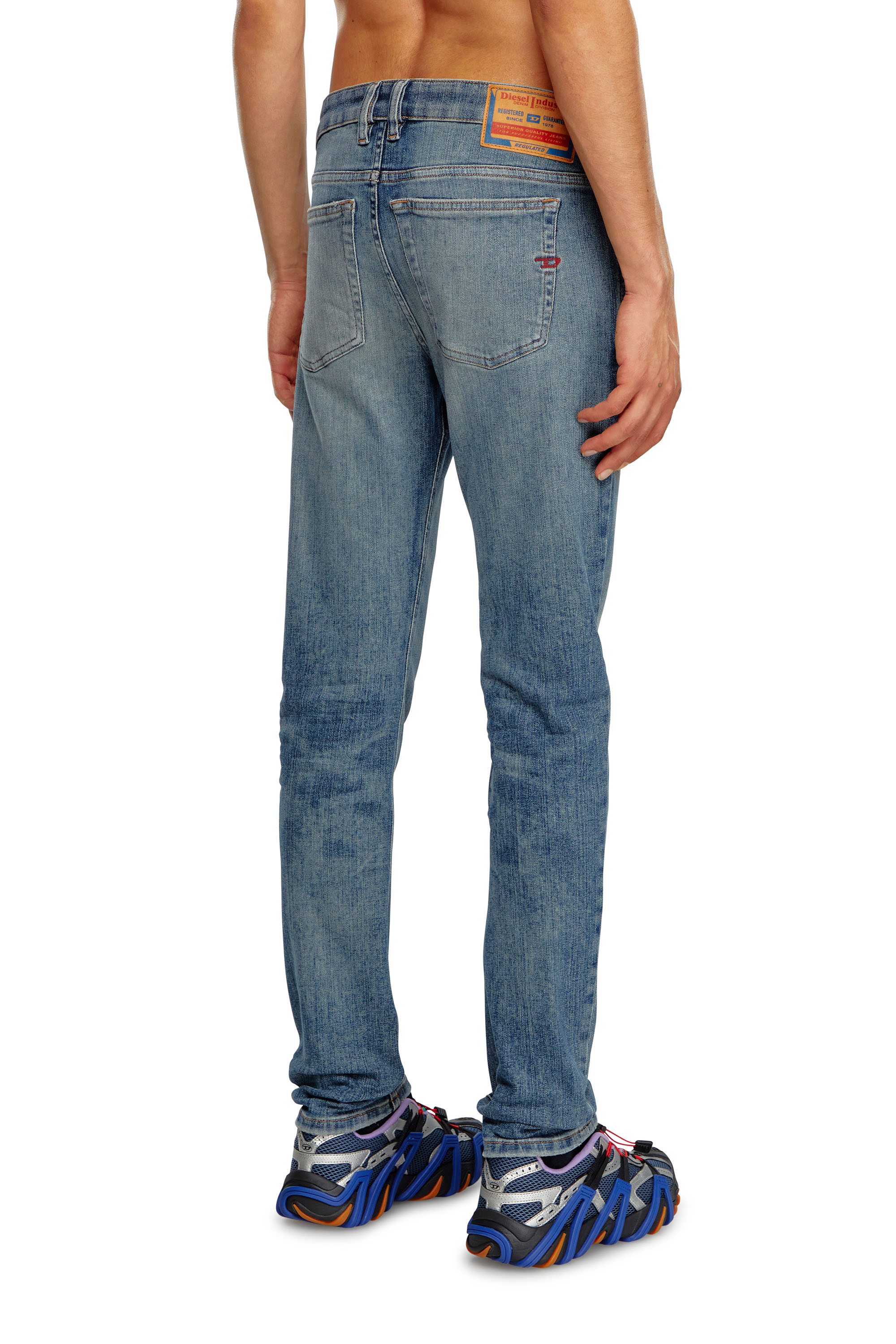 Diesel - Man's Skinny Jeans 1979 Sleenker 0GRDE, Medium blue - 4