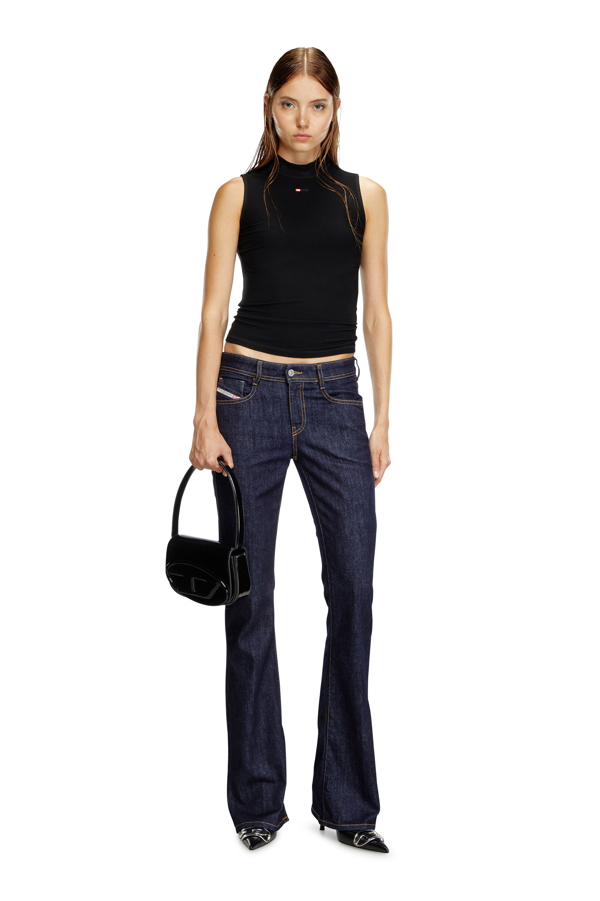 Diesel - Damen Bootcut and Flare Jeans 1969 D-Ebbey Z9B89, Dunkelblau - Image 2