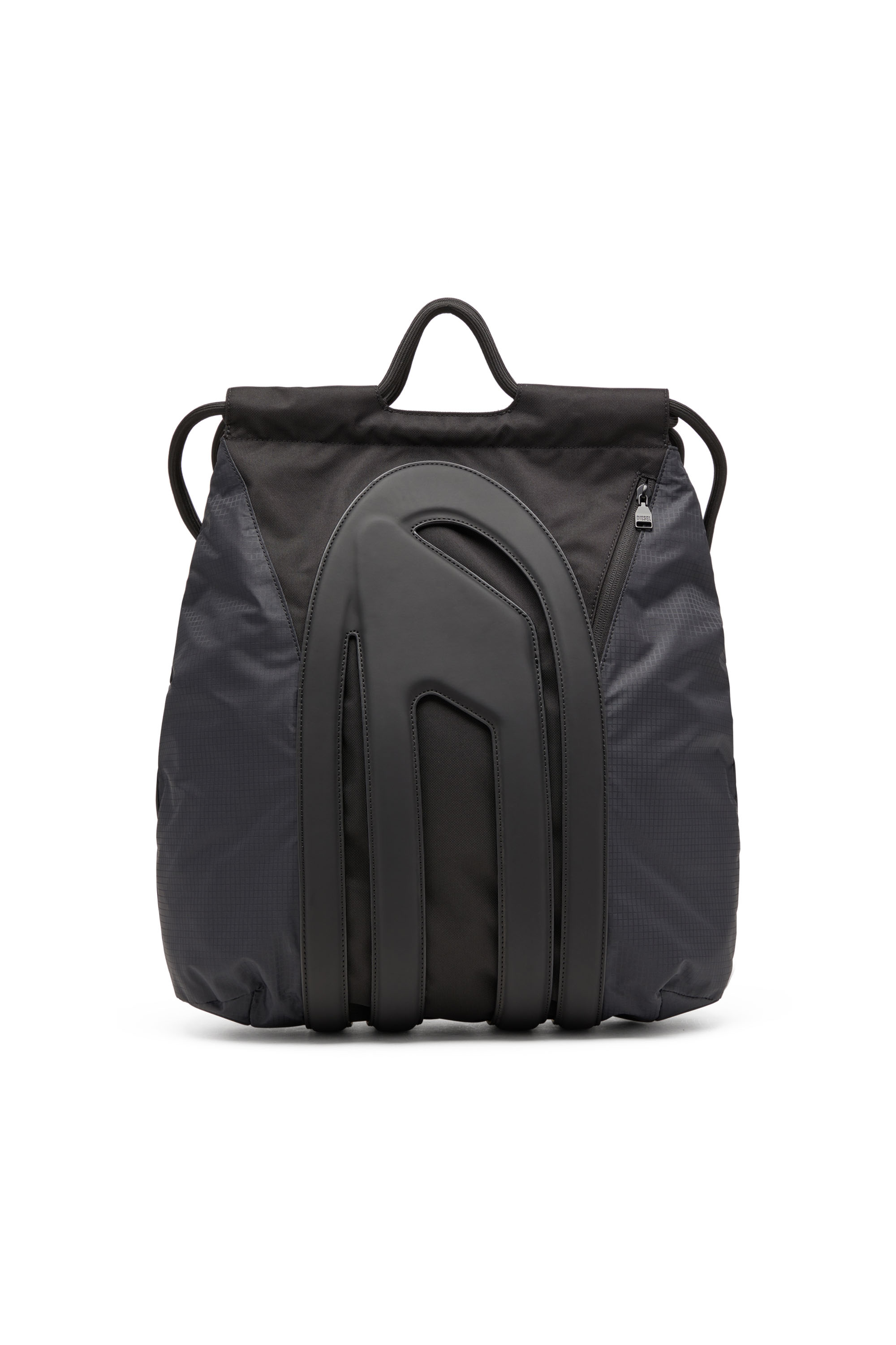 Diesel - CAGE-D TOTE XL, Homme Cage-D-Sac convertible en tissu CORDURA et ripstop in Noir - Image 1