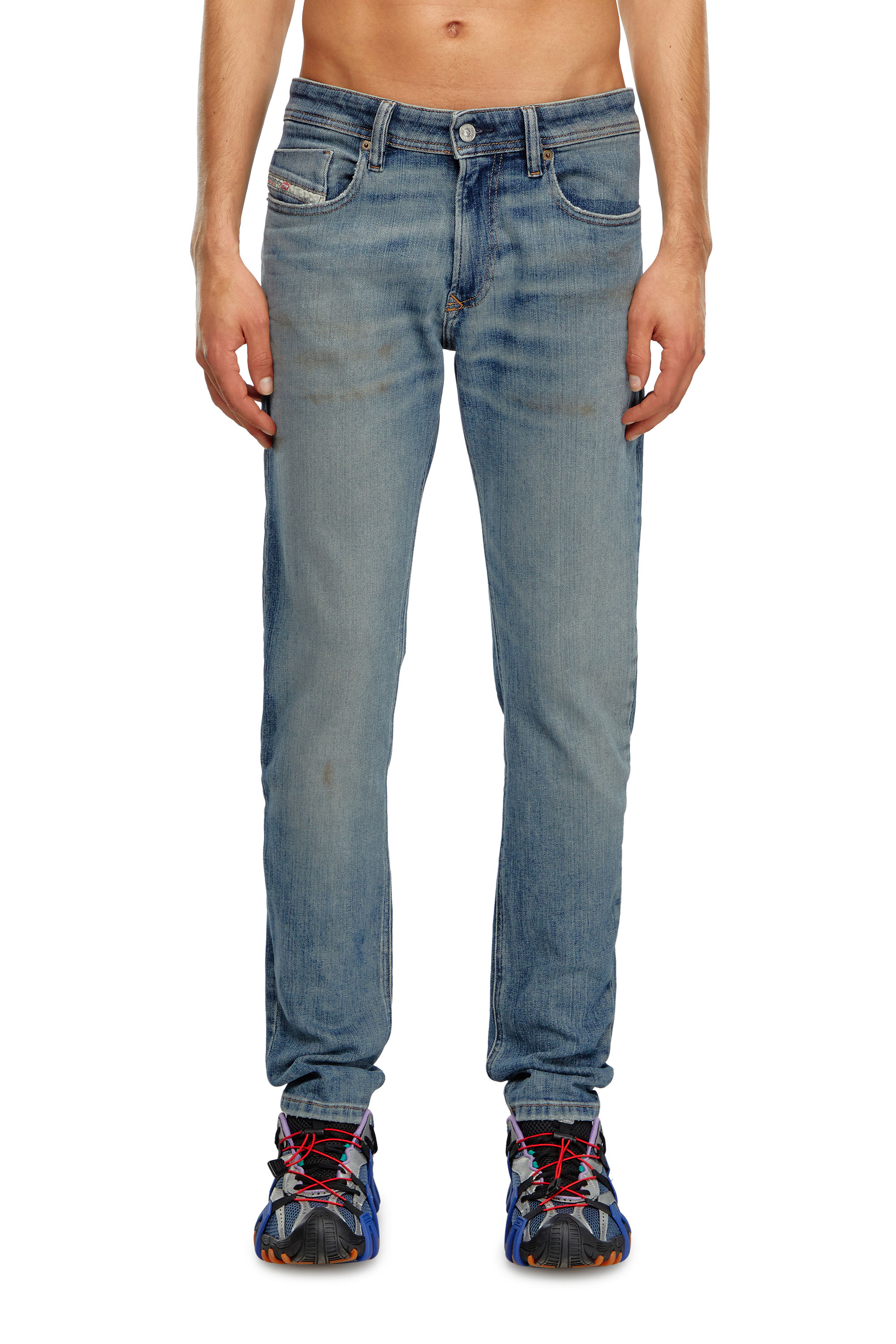 Diesel - Man's Skinny Jeans 1979 Sleenker 0GRDE, Medium blue - 1