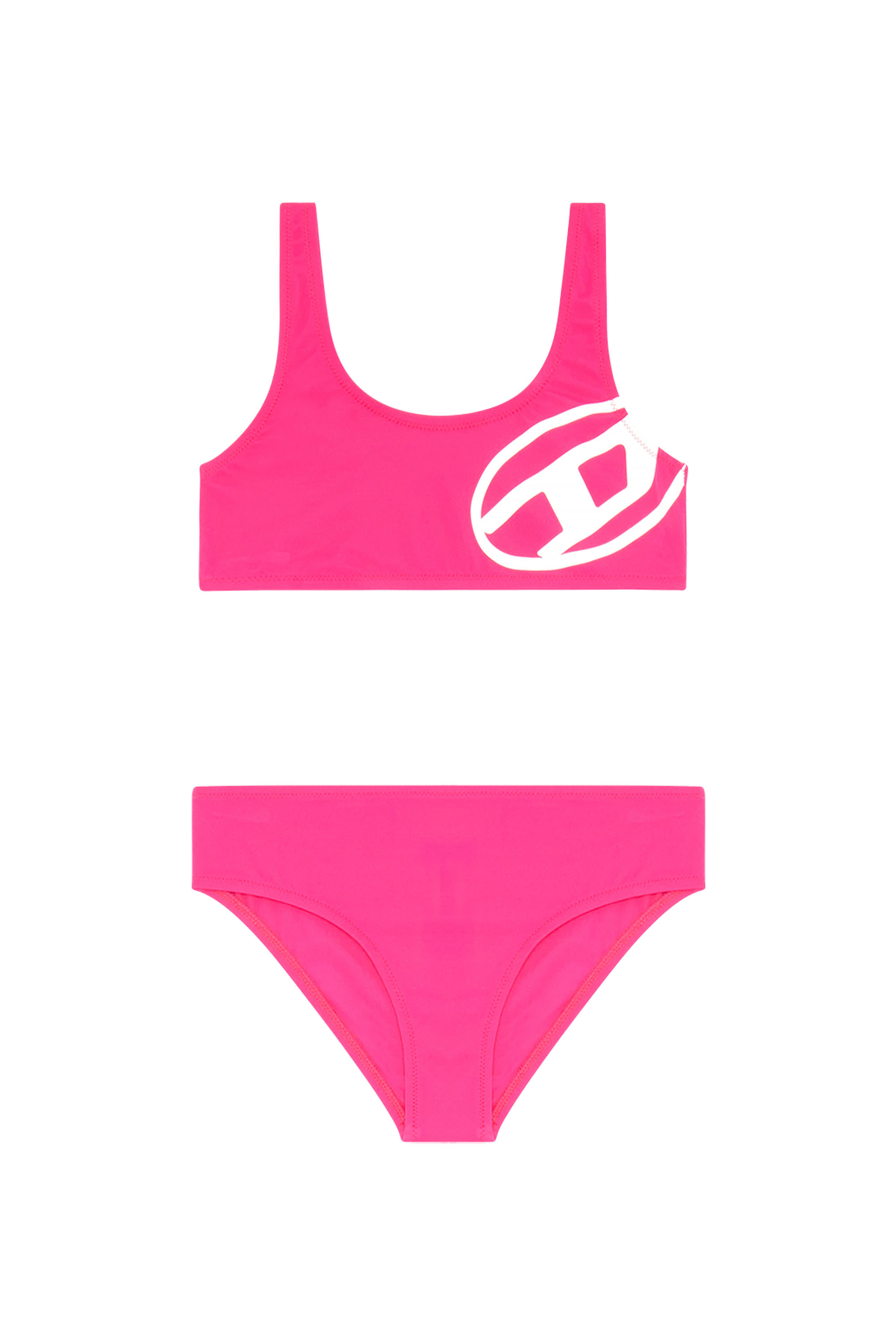 Diesel - MRAMMY, Damen Bikini mit Oval D-Print in Rosa - Image 1