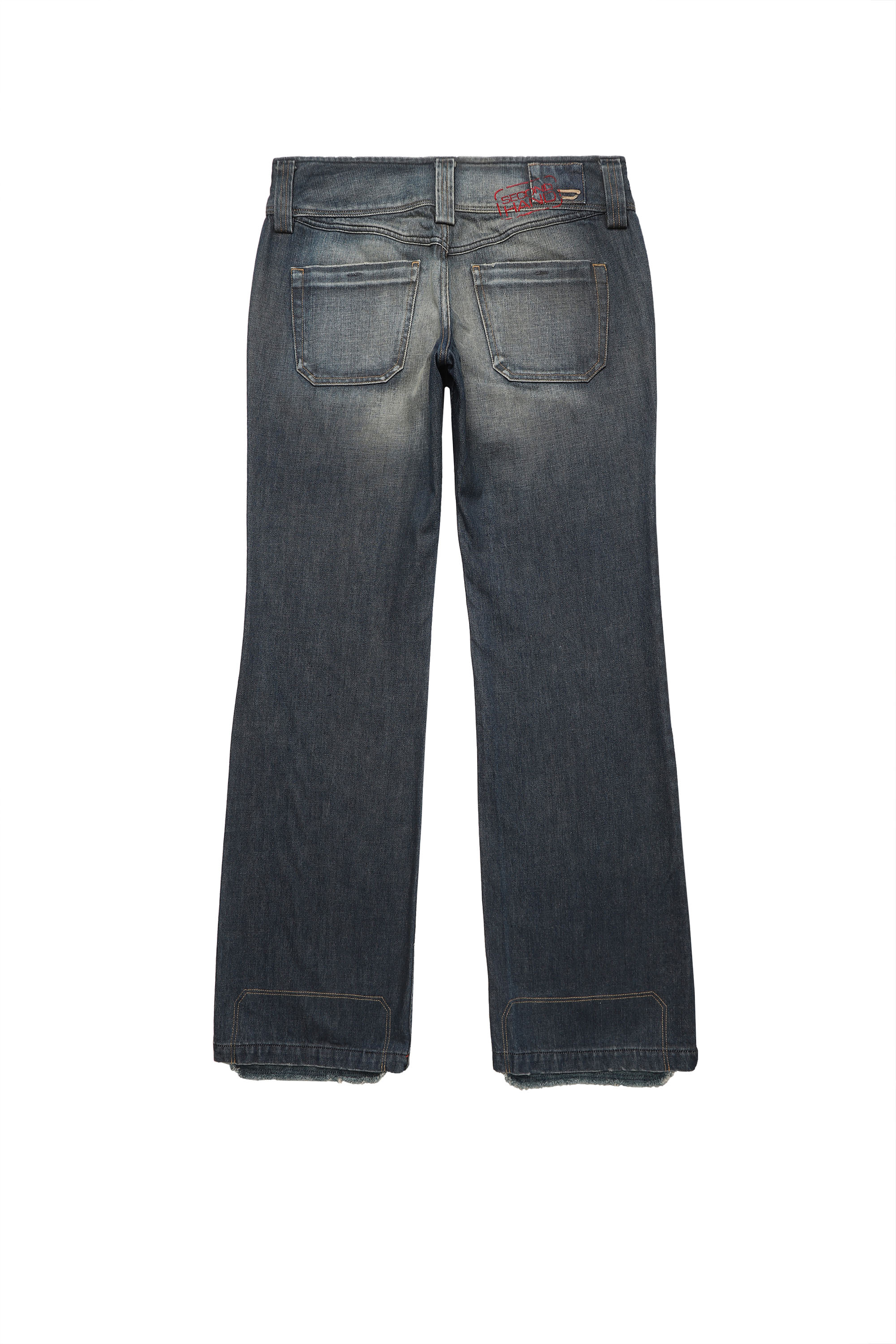 Diesel - Damen SH DENIM PANT, Dunkelblau - Image 2