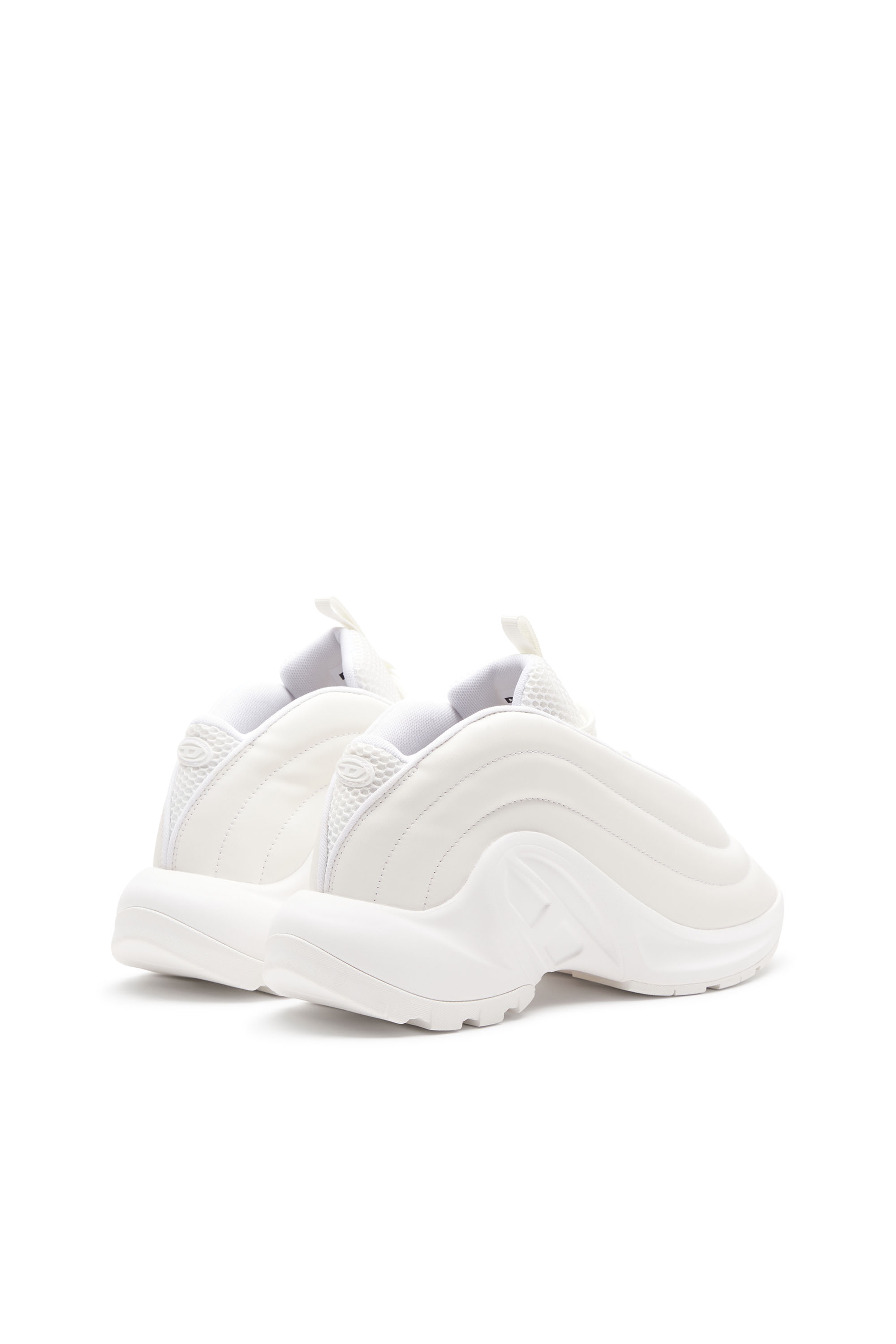 Diesel - S-D-RUNNER X, Mixte S-D-Runner X-Sneakers Slip-on avec cou-de-pied Oval D mat in Blanc - Image 3