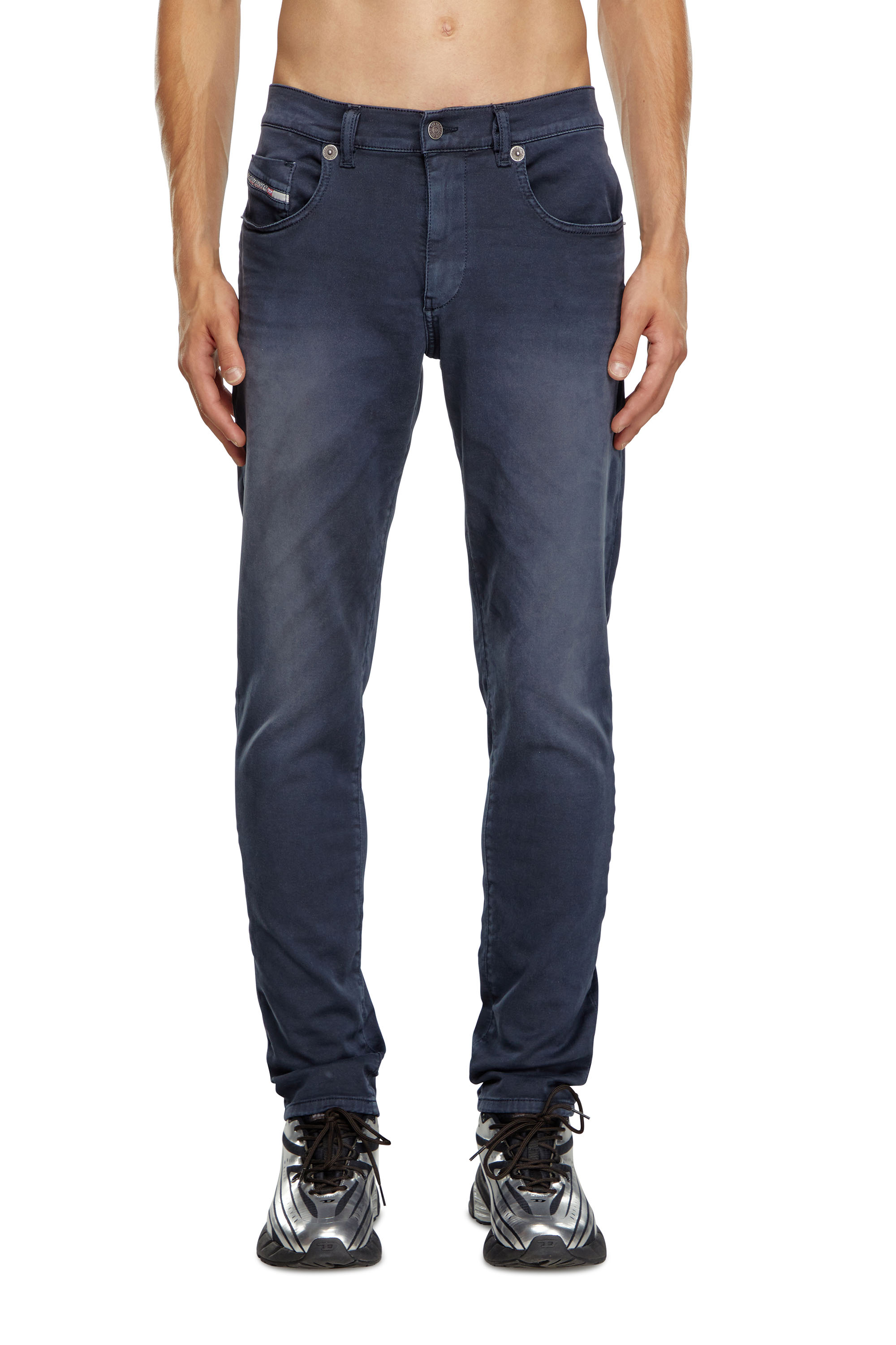 Diesel - Man's Slim 2060 D-Strukt Joggjeans® 0670M, Dark Blue - 1