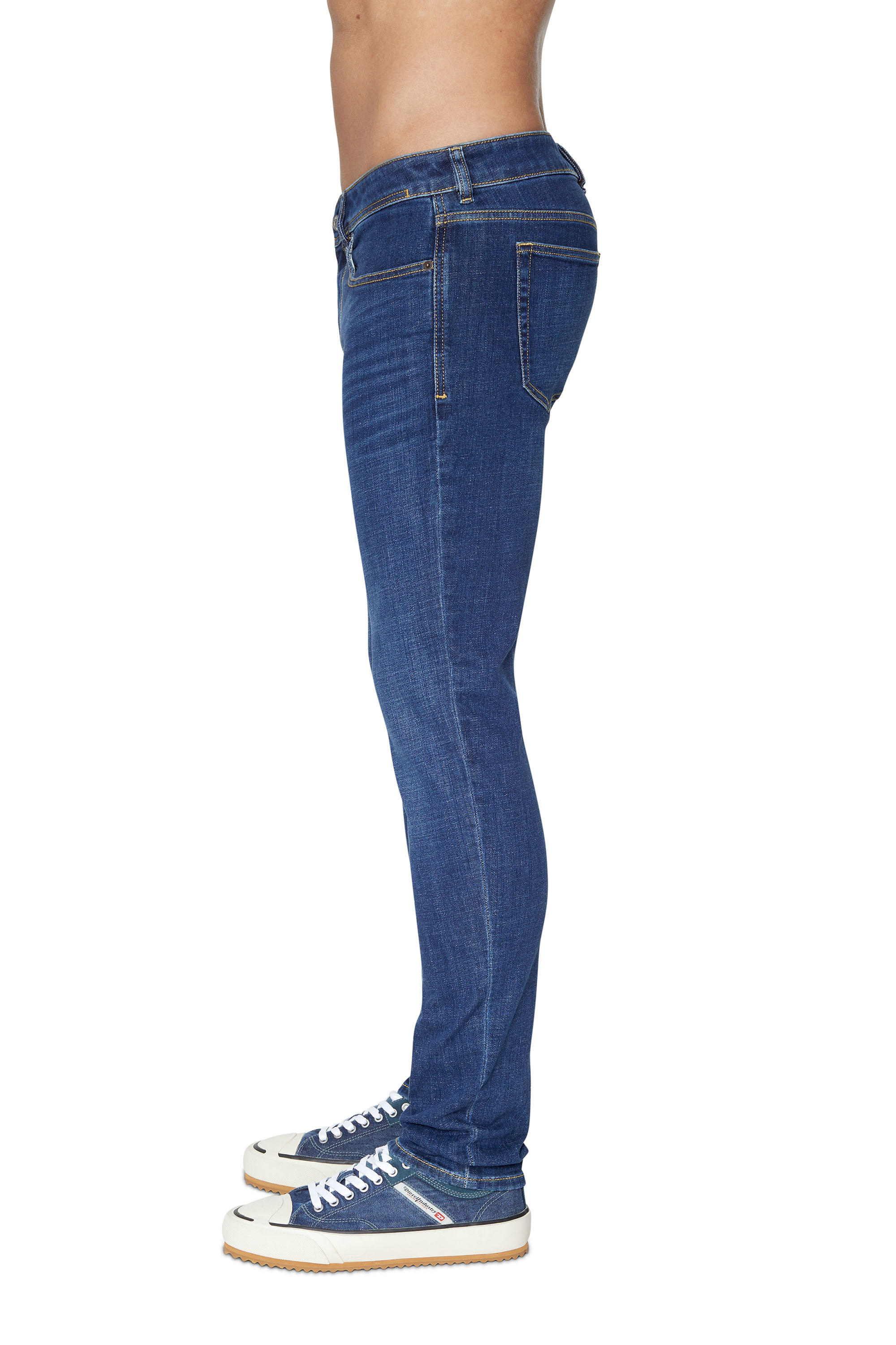 Diesel - Man's Skinny Jeans 1979 Sleenker 09B98, Dark Blue - 6