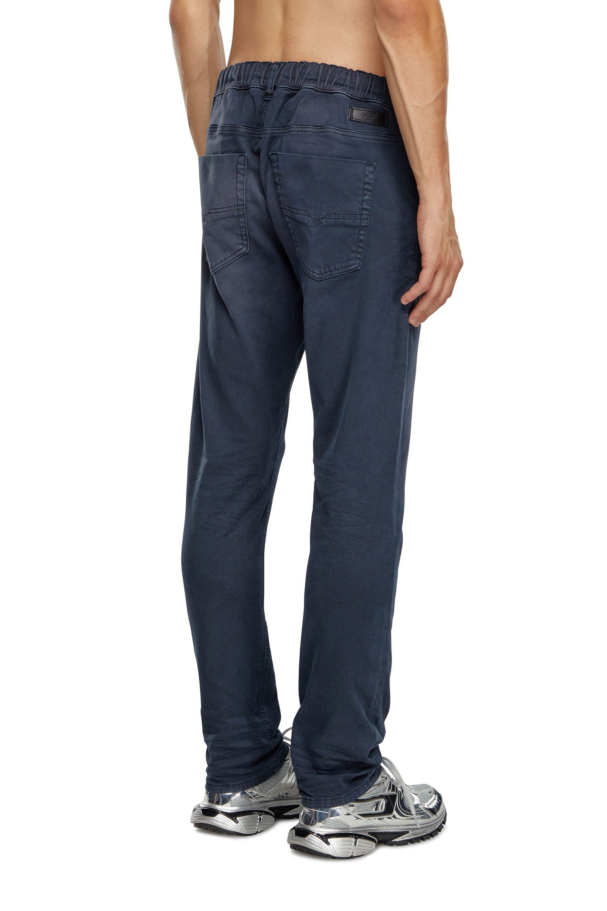 Diesel - Man's Regular 2030 D-Krooley Joggjeans® 0670M, Dark Blue - 4