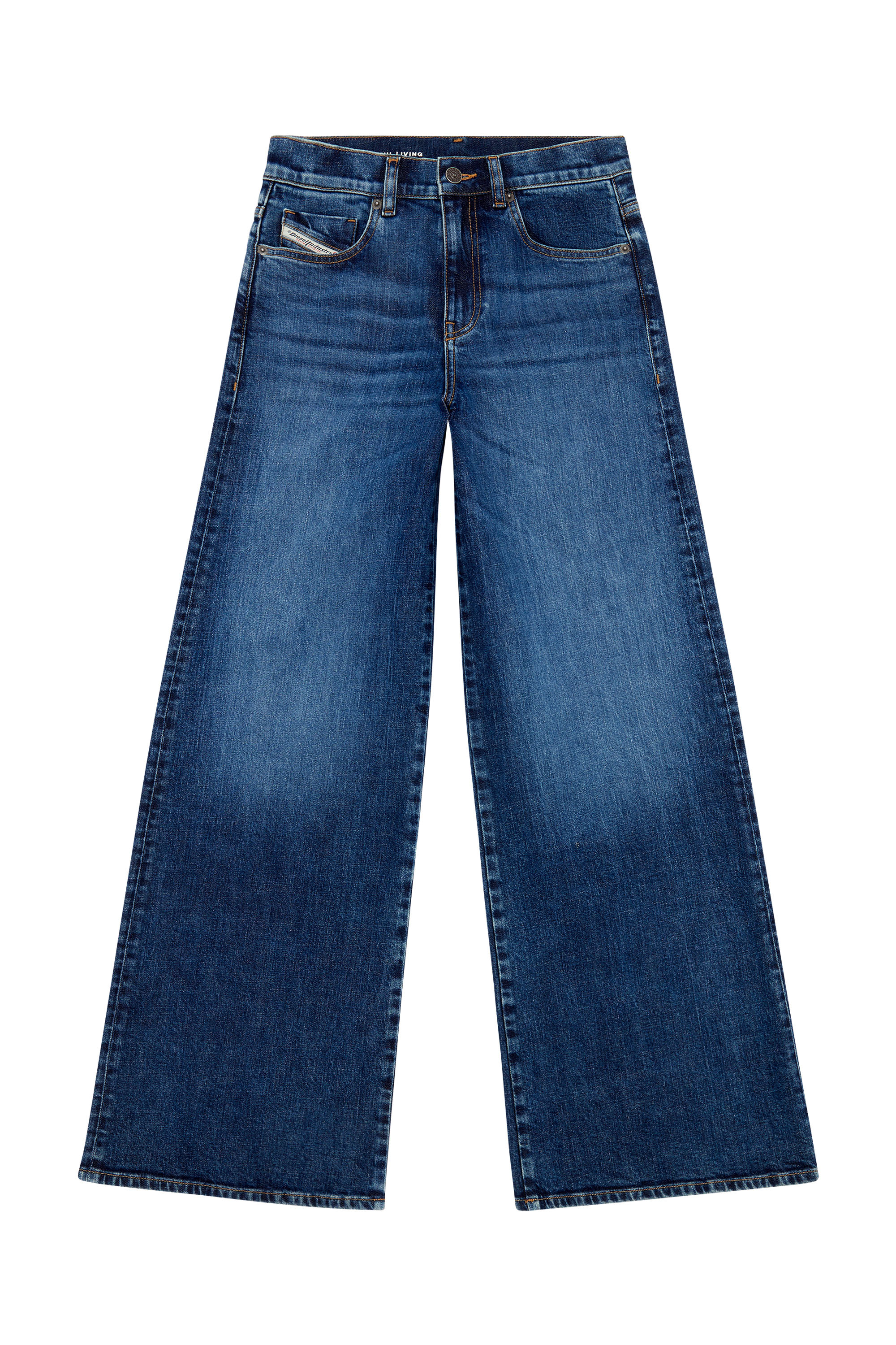 Diesel - Donna Bootcut and Flare Jeans 1978 D-Akemi 0PFAZ, Blu Scuro - Image 3