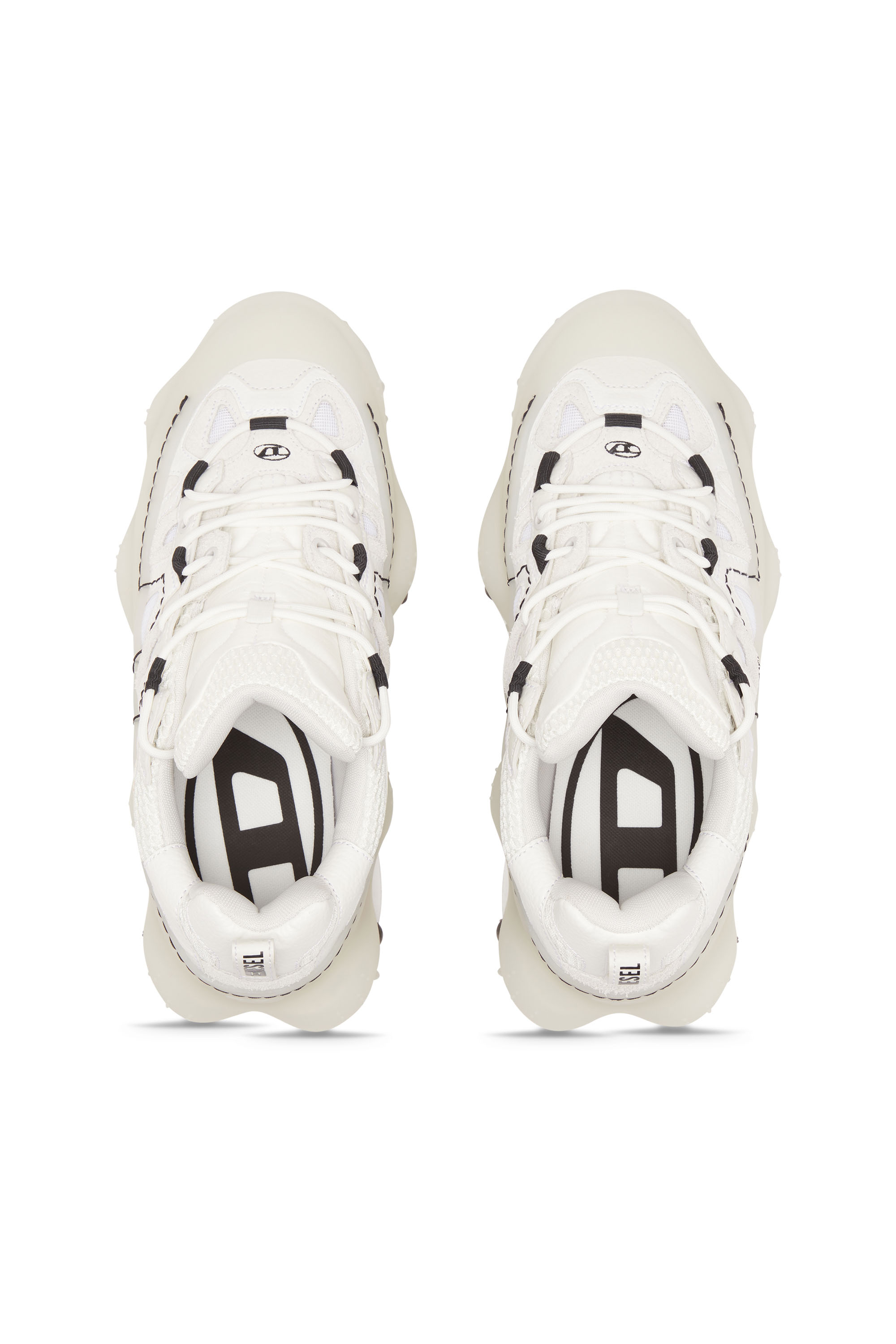 Diesel - S-PROTOTYPE P1 W, Femme S-Prototype P1-Sneakers basses avec superposition en caoutchouc in Blanc - Image 5