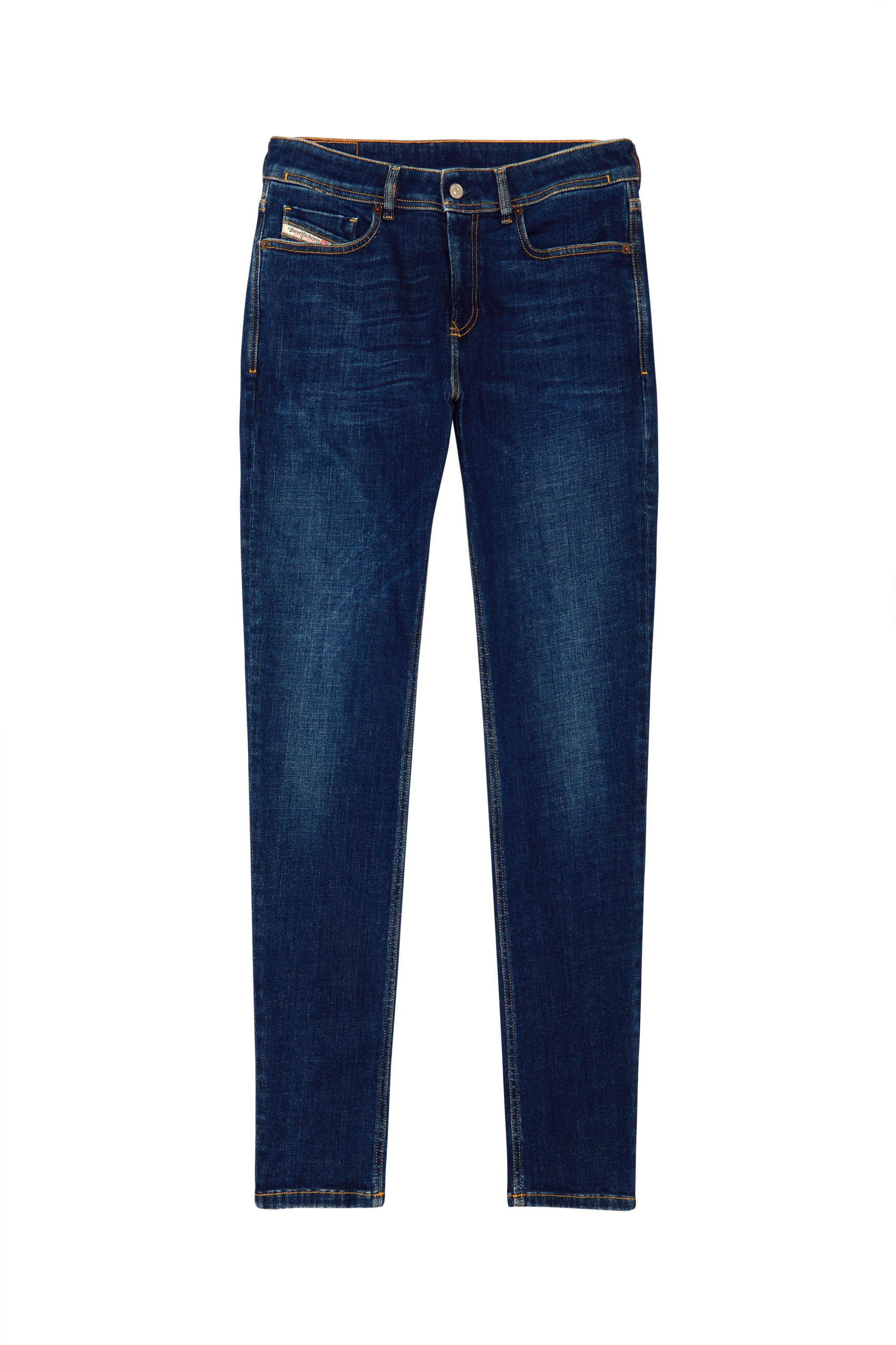 Diesel - Man's Skinny Jeans 1979 Sleenker 09B98, Dark Blue - 3