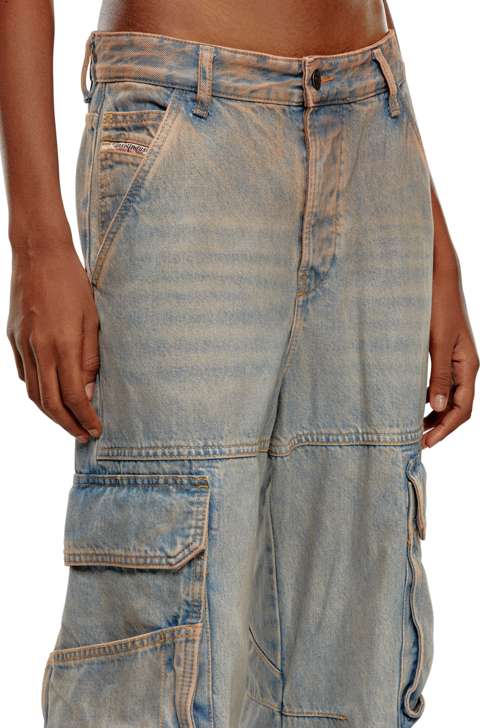 Diesel - Femme Straight Jeans 1996 D-Sire 0KIAI, Bleu Clair - Image 5