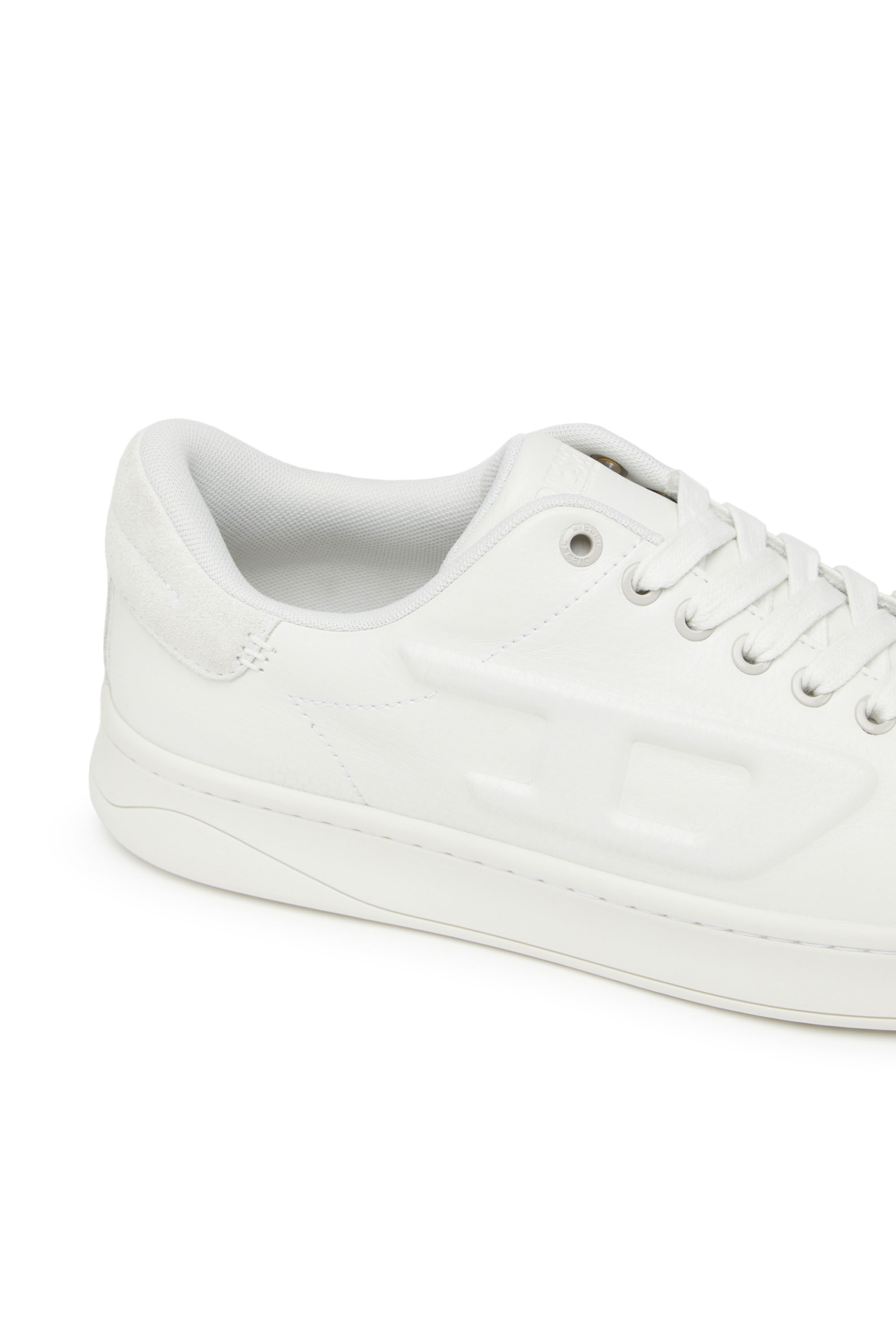 Diesel - S-ATHENE LOW W, Femme S-Athene Low-Sneakers avec logo D embossé in Blanc - Image 6