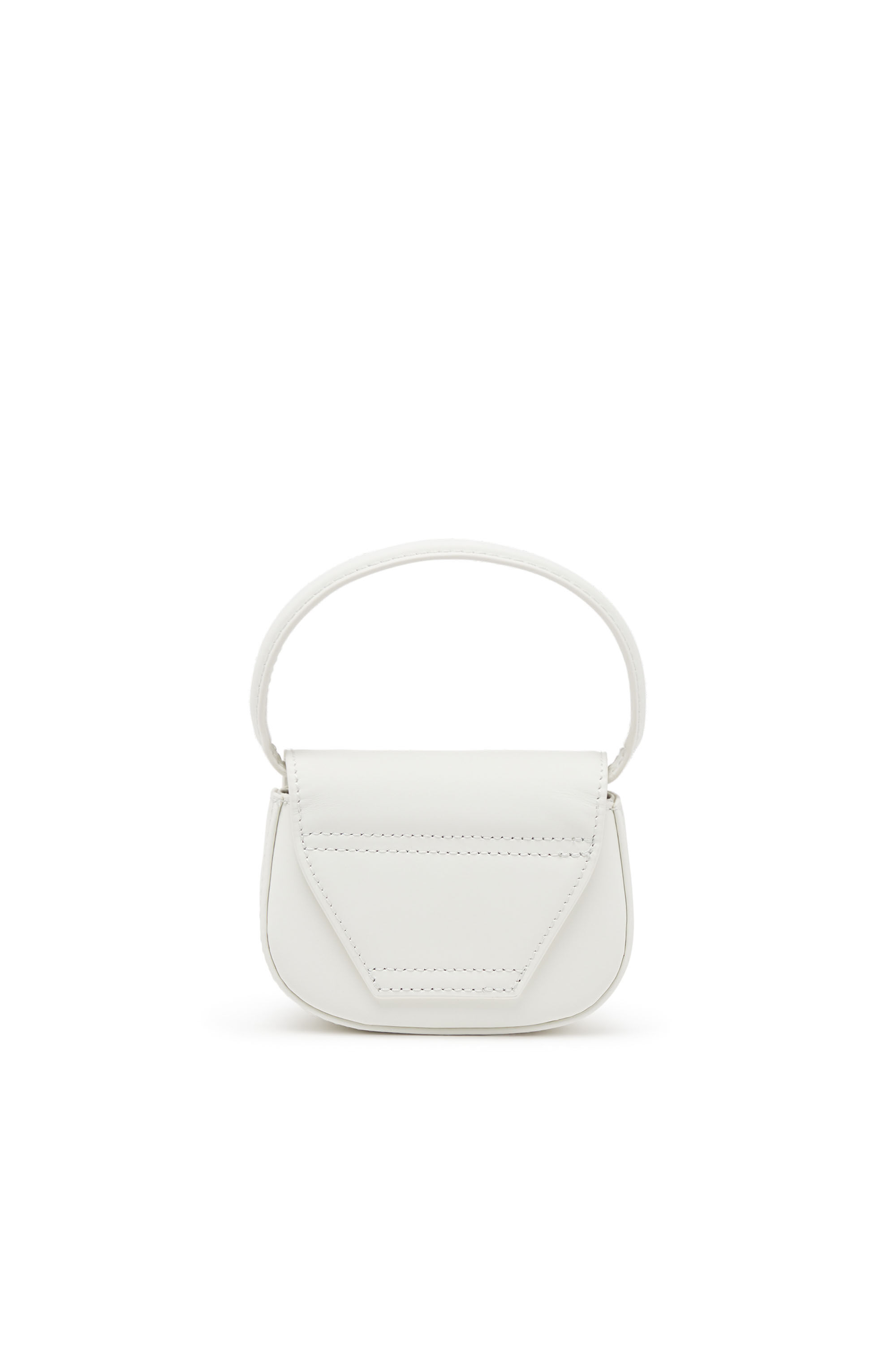 Diesel - 1DR XS, Donna 1DR Xs-Iconica mini bag in pelle matte in Bianco - Image 3