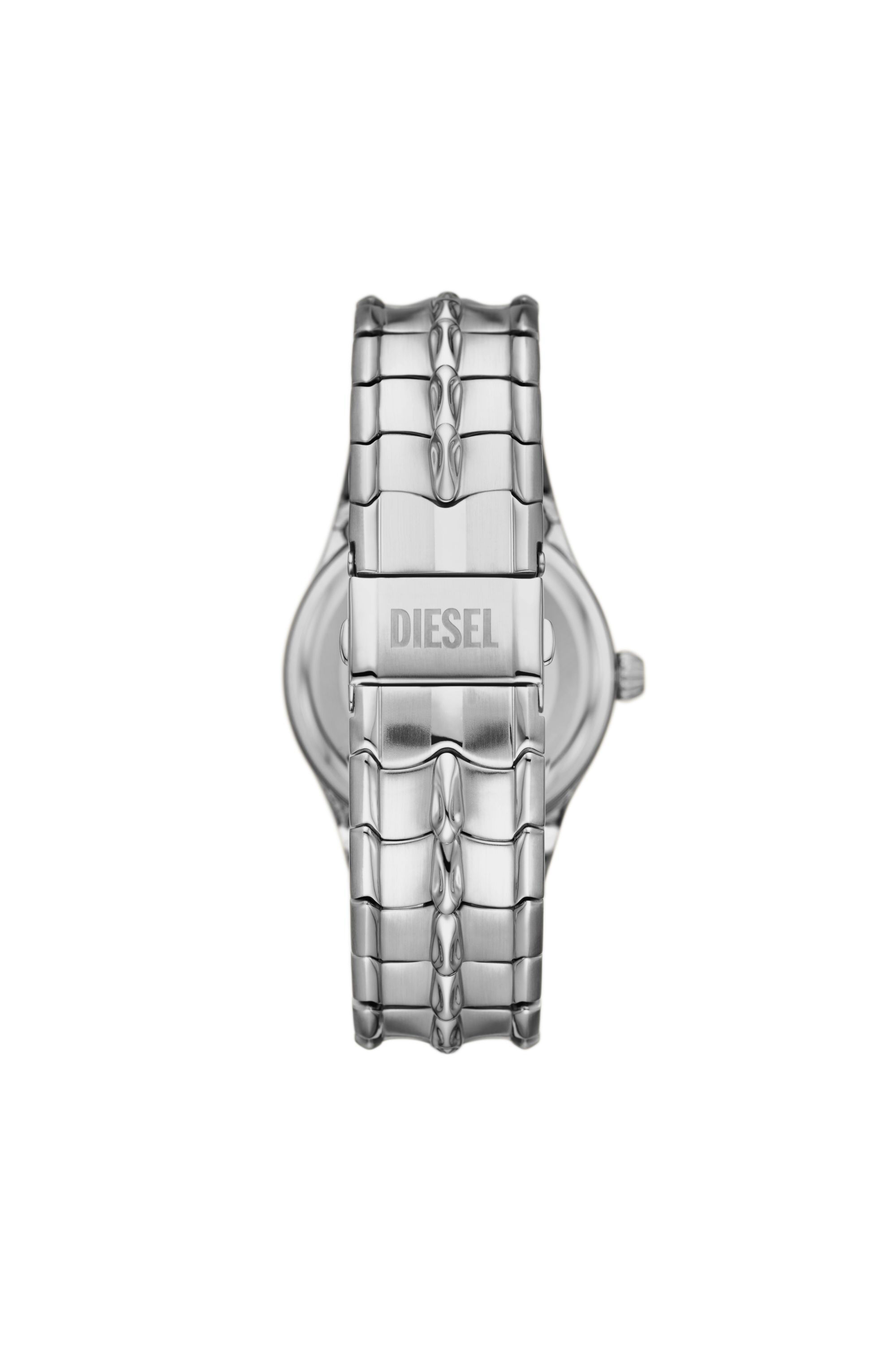 Diesel - DZ2200, Herren Vert Armbanduhr aus Edelstahl in Silber - Image 2