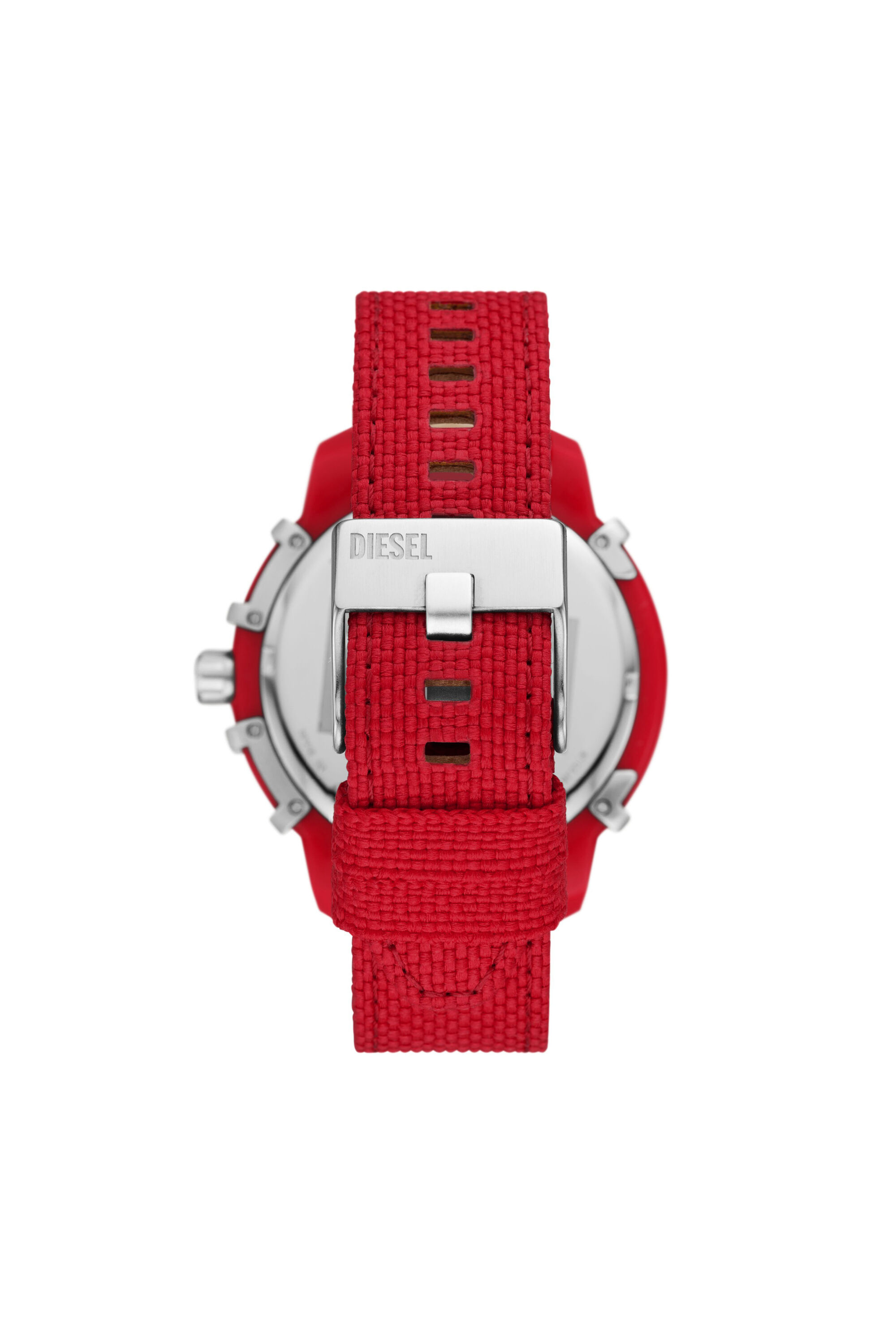 Diesel - DZ4620, Uomo Orologio Griffed Solar Red in Rosso - Image 2