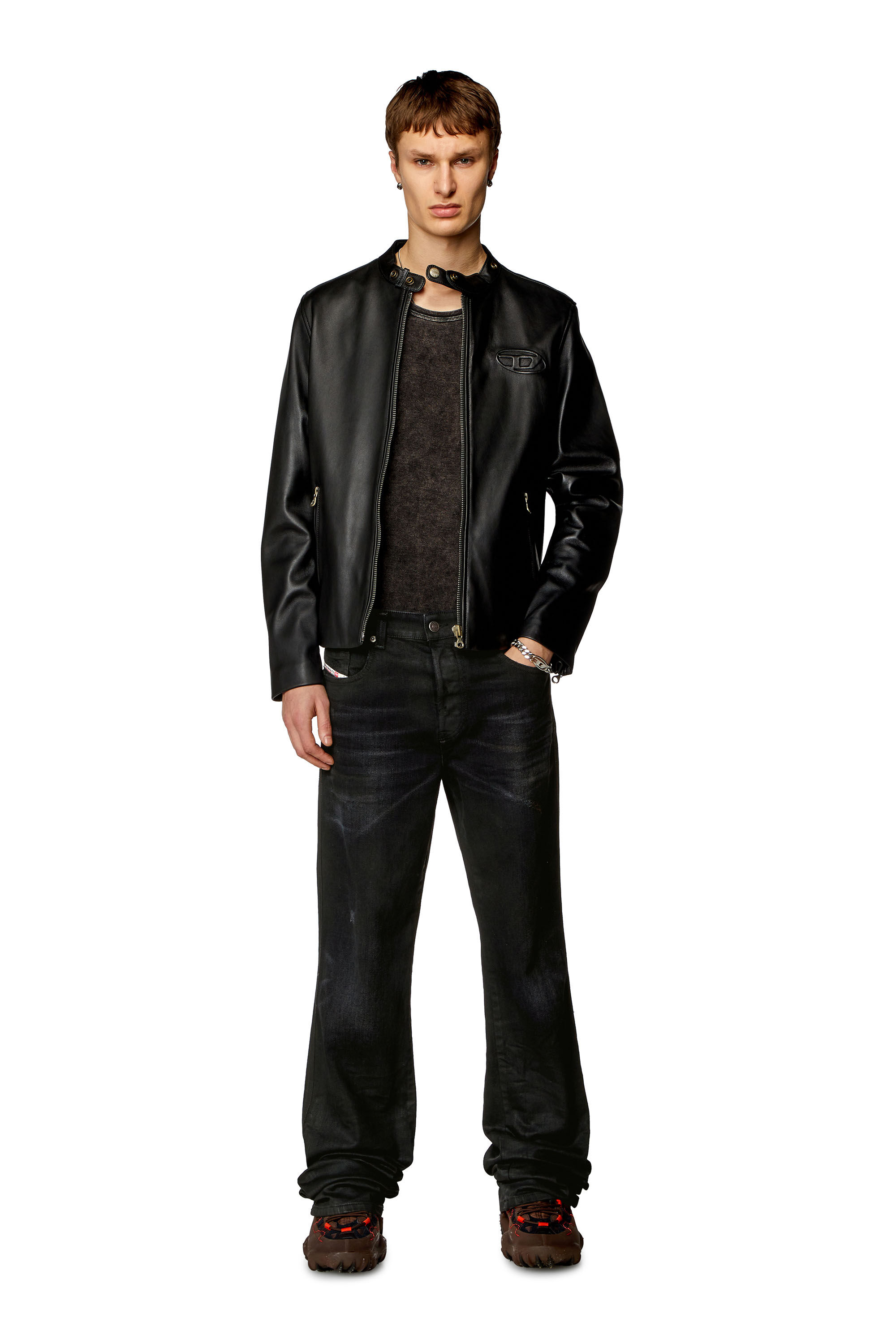 Diesel - Homme Bootcut Jeans 1998 D-Buck 09I19, Noir/Gris foncé - Image 1