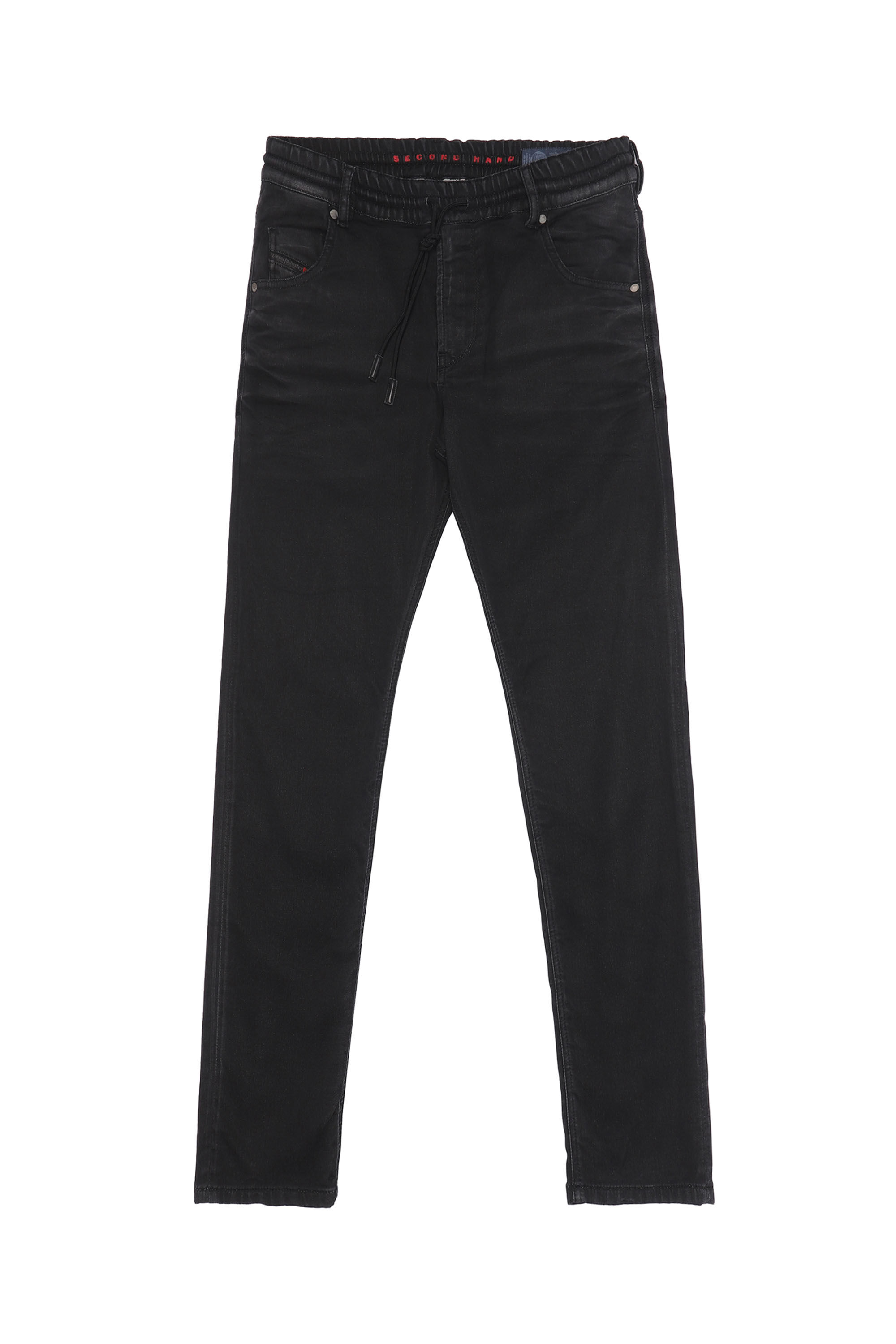 Diesel - Damen KRAILEY JoggJeans®, Schwarz/Dunkelgrau - Image 1