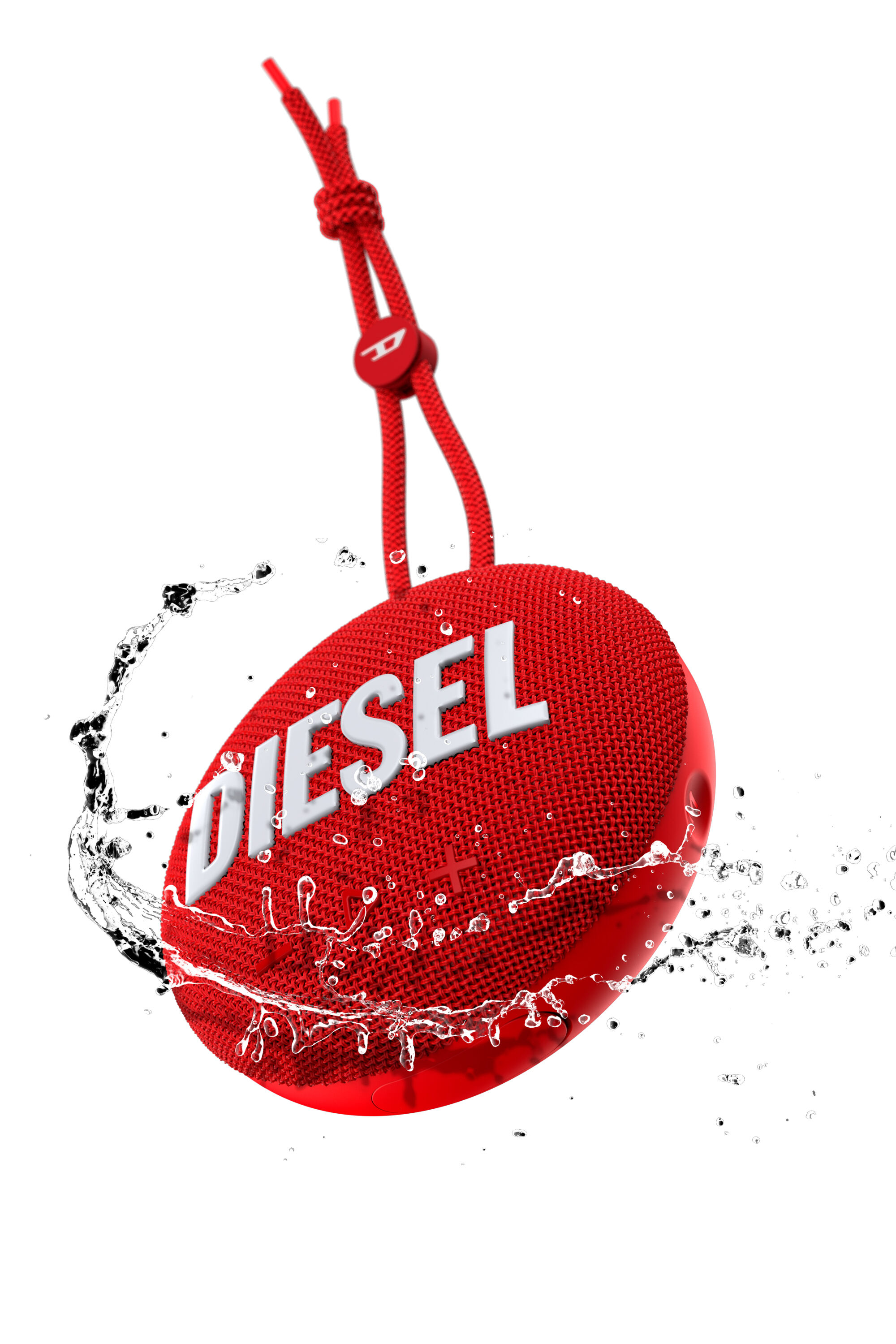 Diesel - 52954 BLUETOOTH SPEAKER, Unisex Cassa wireless piccola in Rosso - Image 5