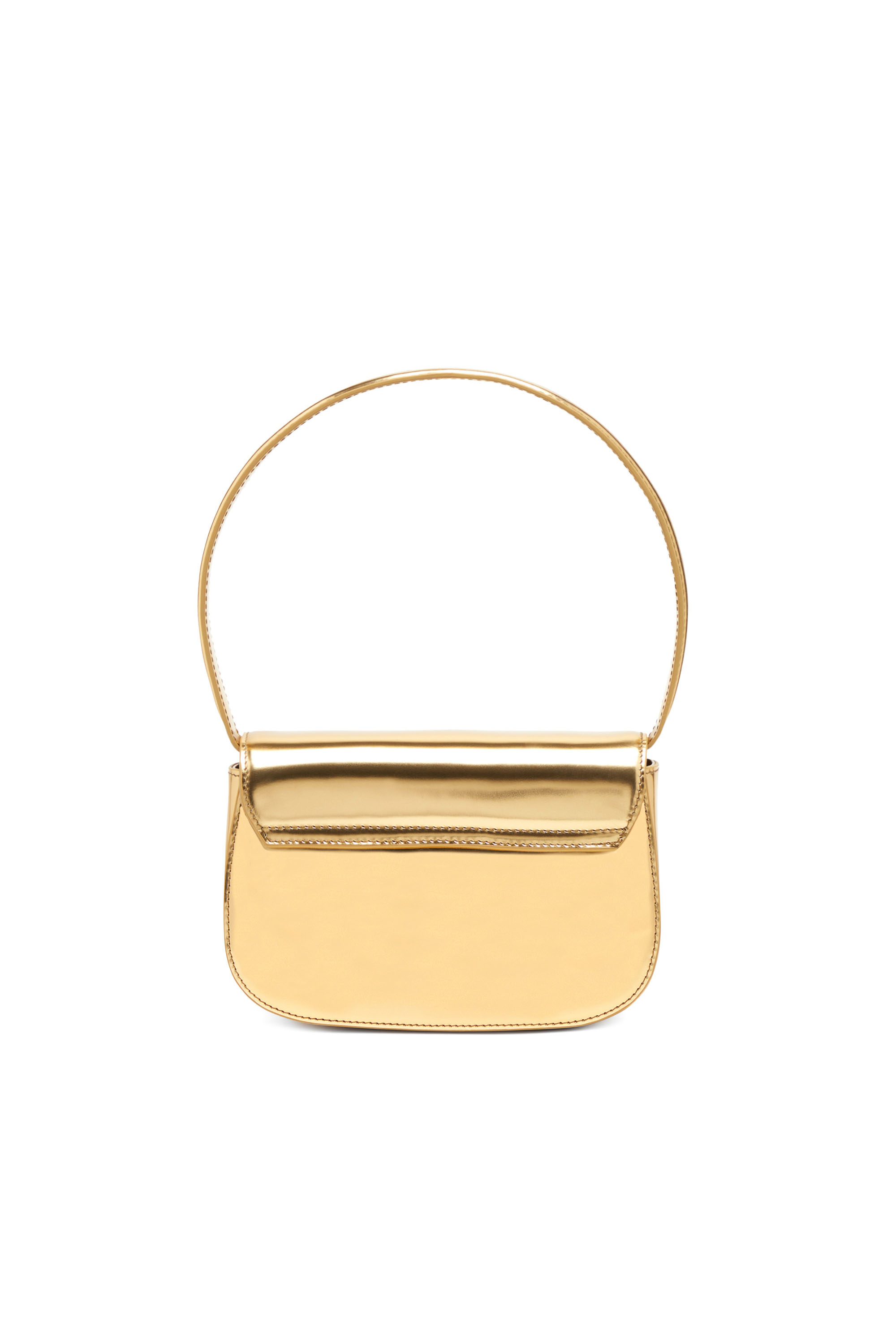 Diesel - 1DR, Woman 1DR-Iconic shoulder bag in mirrored leather in Oro - Image 2