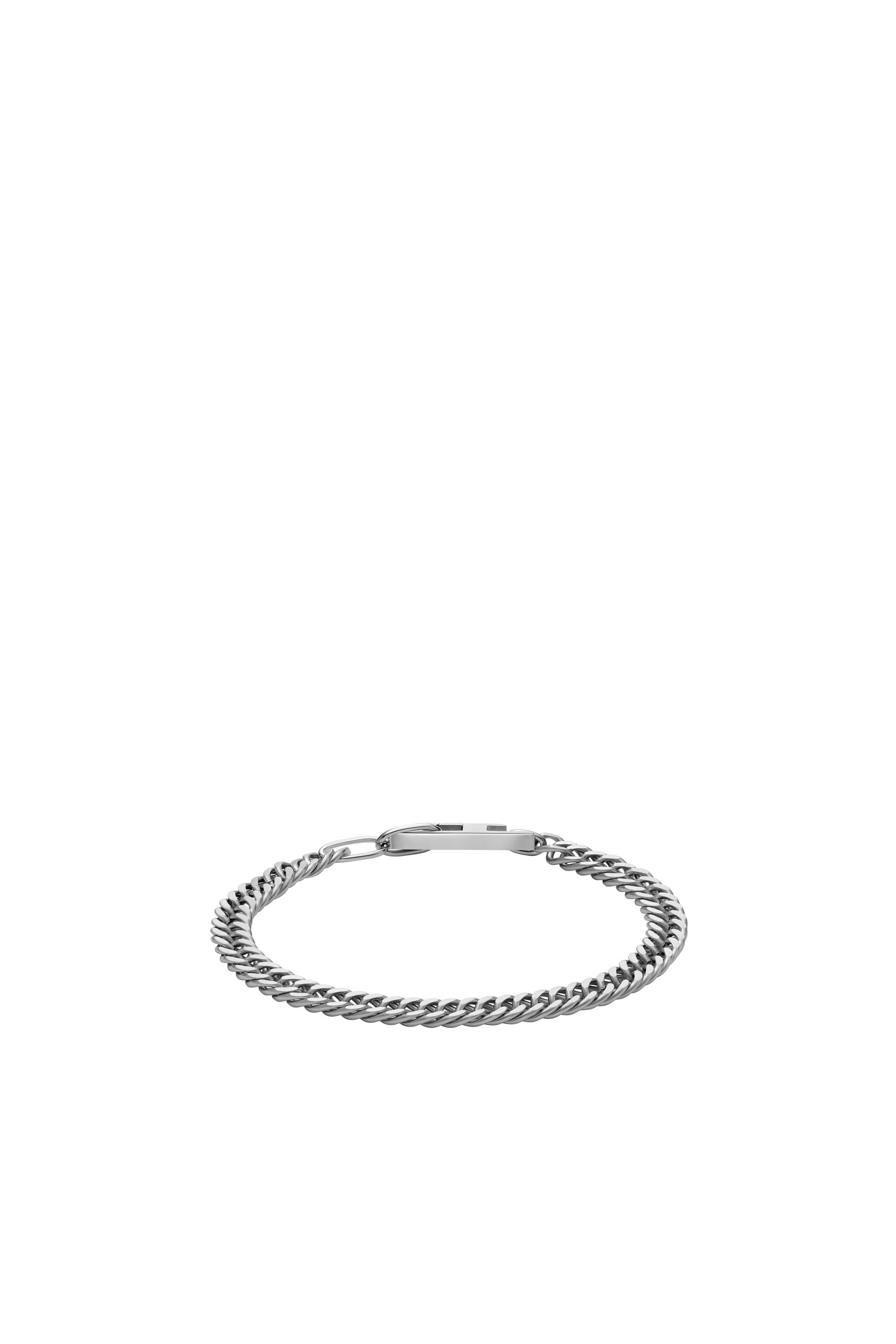 Diesel - DX1510, Unisex's Stainless steel chain bracelet in Silver - 2