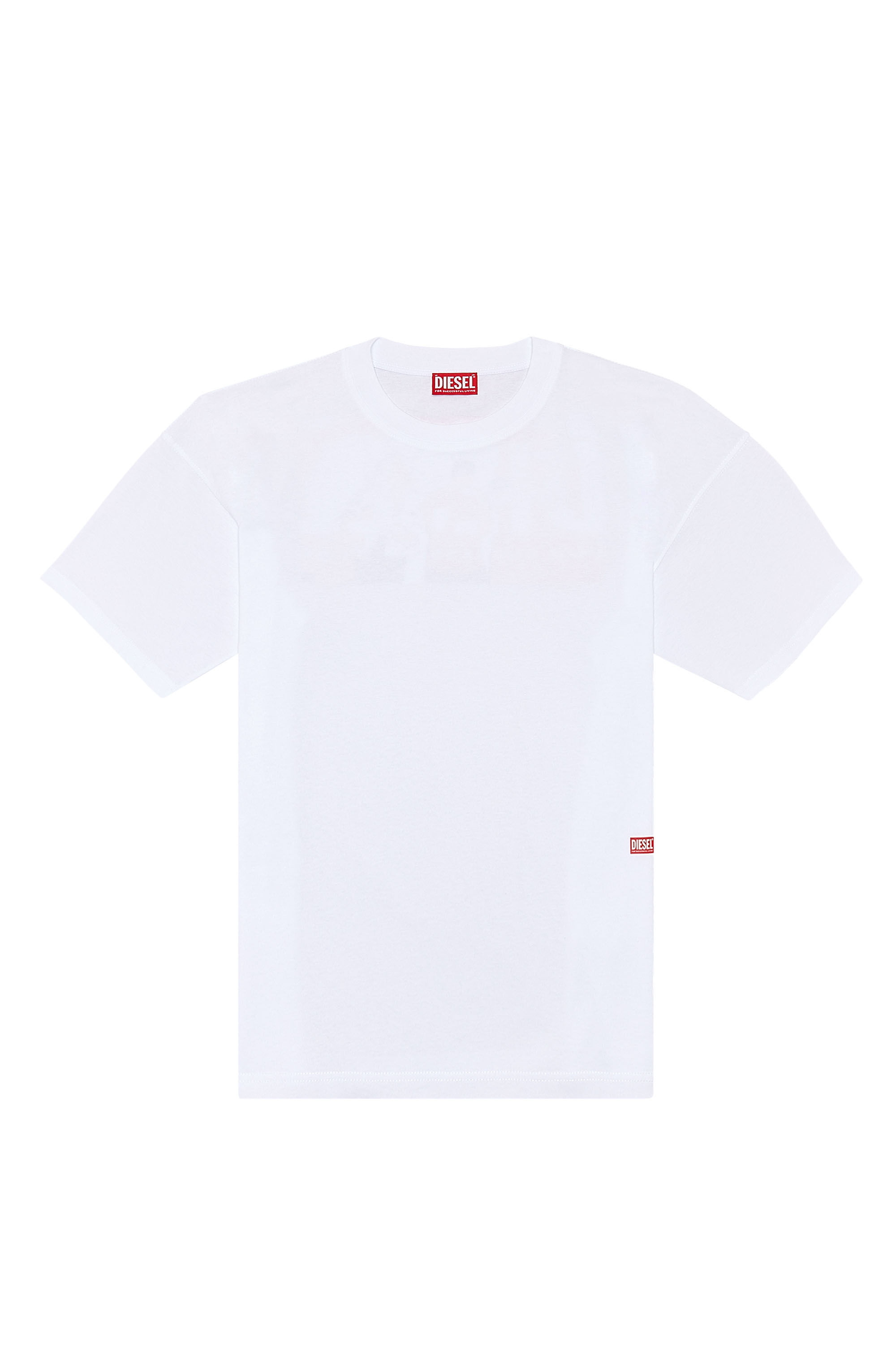 Diesel - T-BOXT-N11, Man T-shirt with photo print logo in White - Image 2