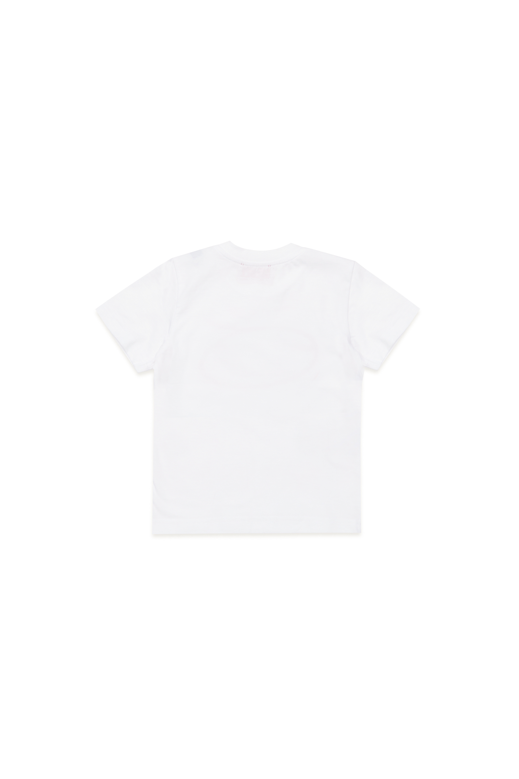 Diesel - TCERB, Unisex T-shirt with Oval D logo in White - Image 2