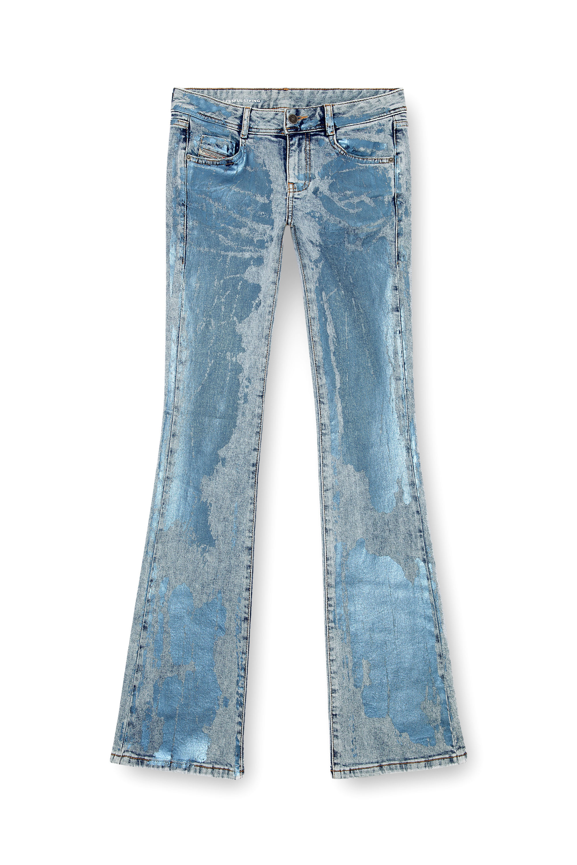 Diesel - Woman Bootcut and Flare Jeans 1969 D-Ebbey 0AJEU, Light Blue - Image 3