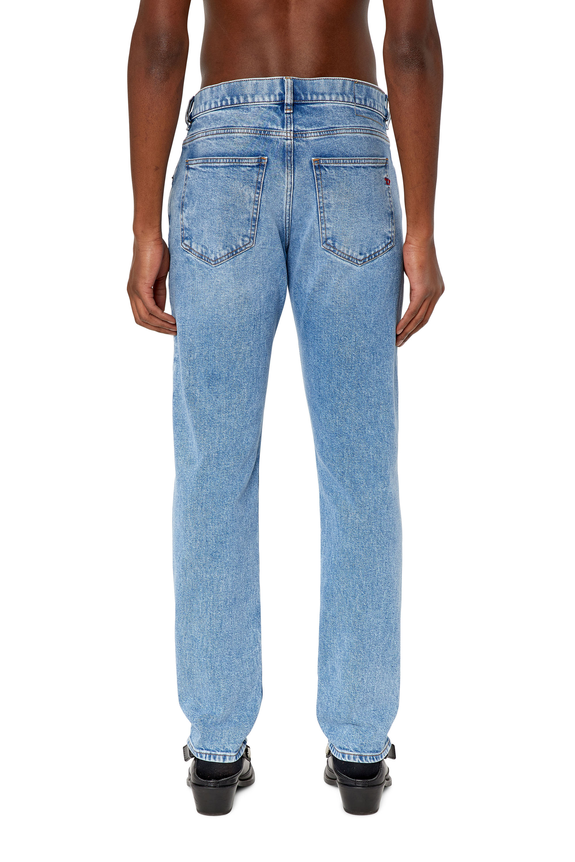 Diesel - Man Slim Jeans 2019 D-Strukt 9B92L, Light Blue - Image 3