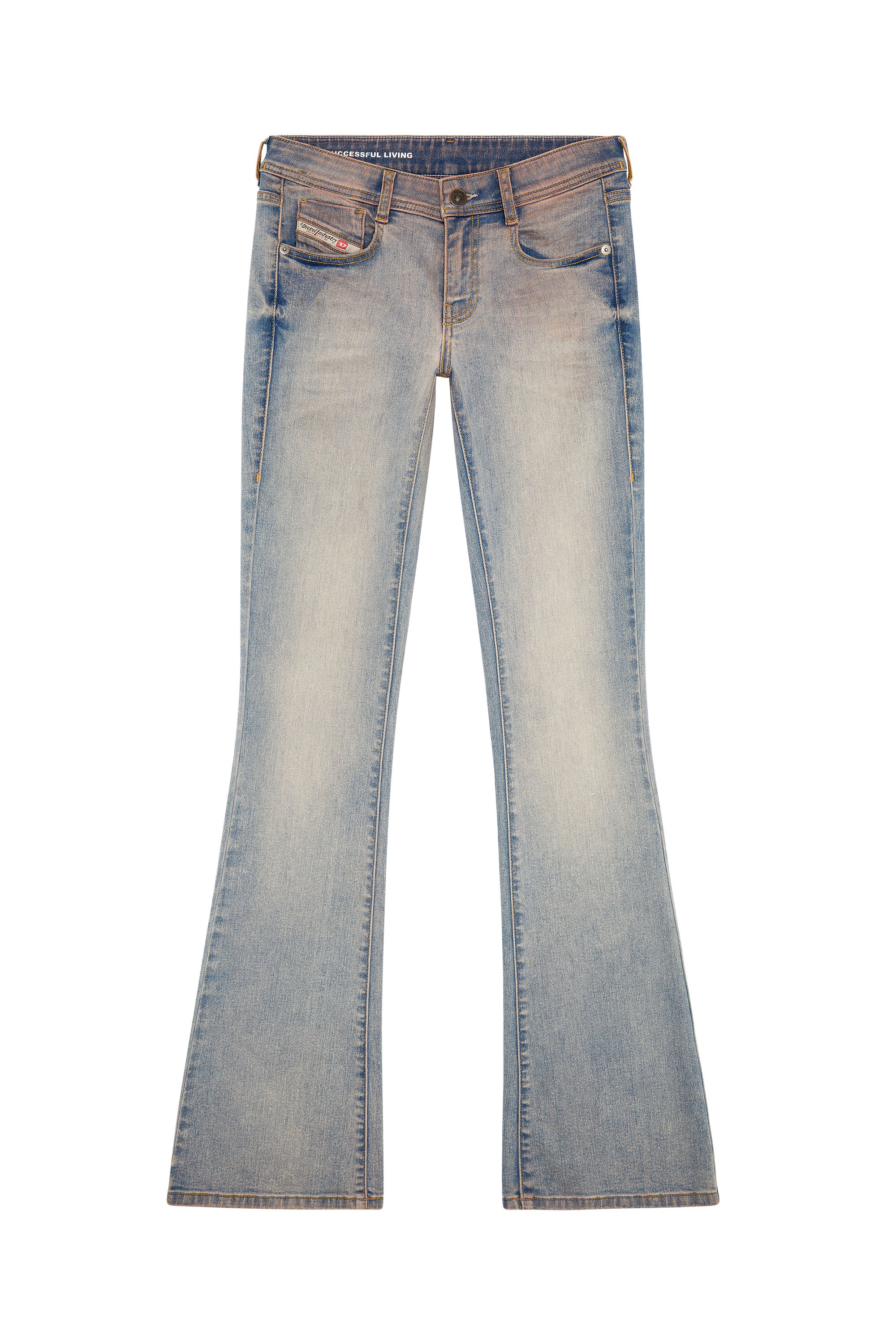 Diesel - Woman Bootcut and Flare Jeans 1969 D-Ebbey 0PFAT, Light Blue - Image 3