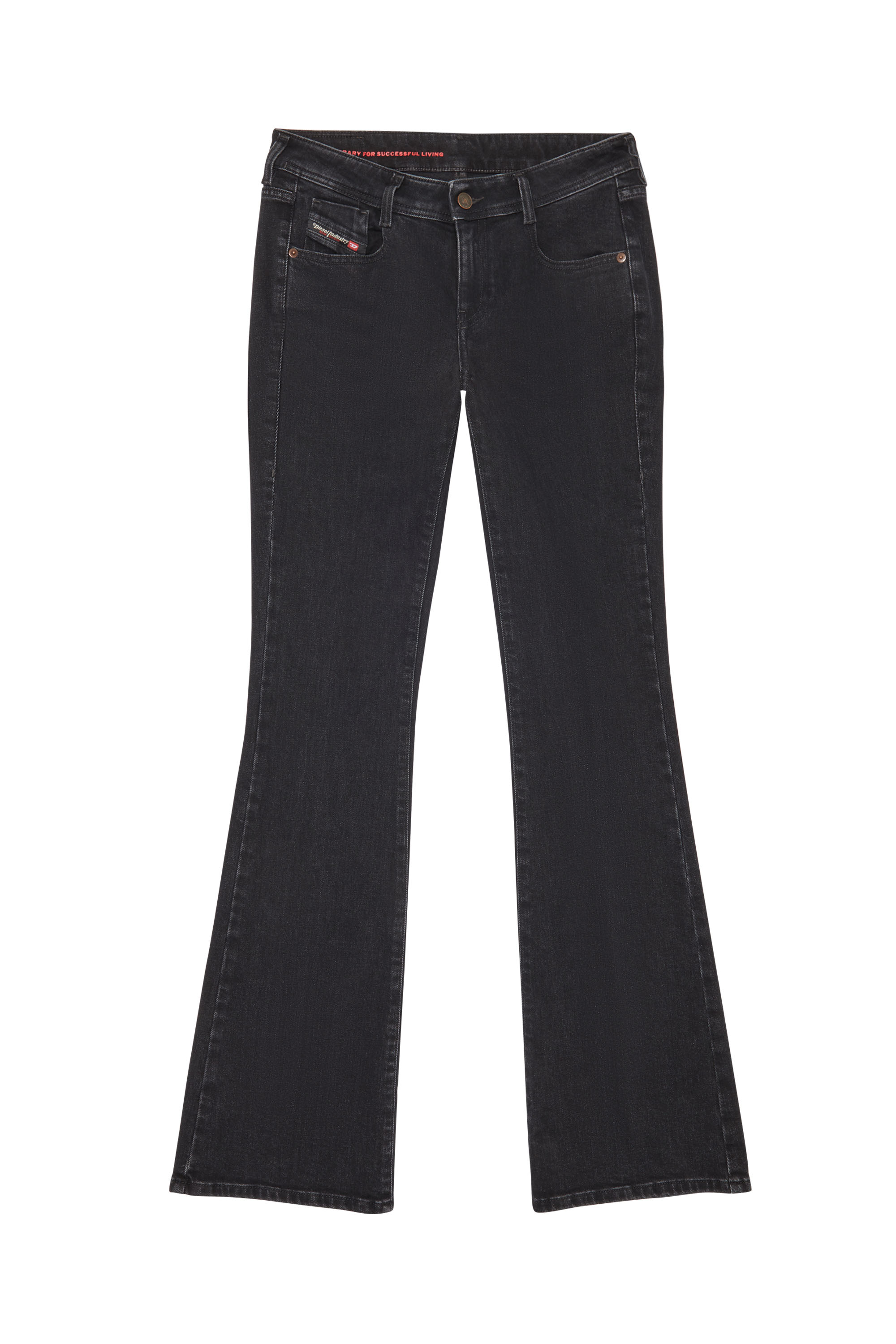 Diesel - Woman Bootcut and Flare Jeans 1969 D-Ebbey Z9C25, Black/Dark grey - Image 3