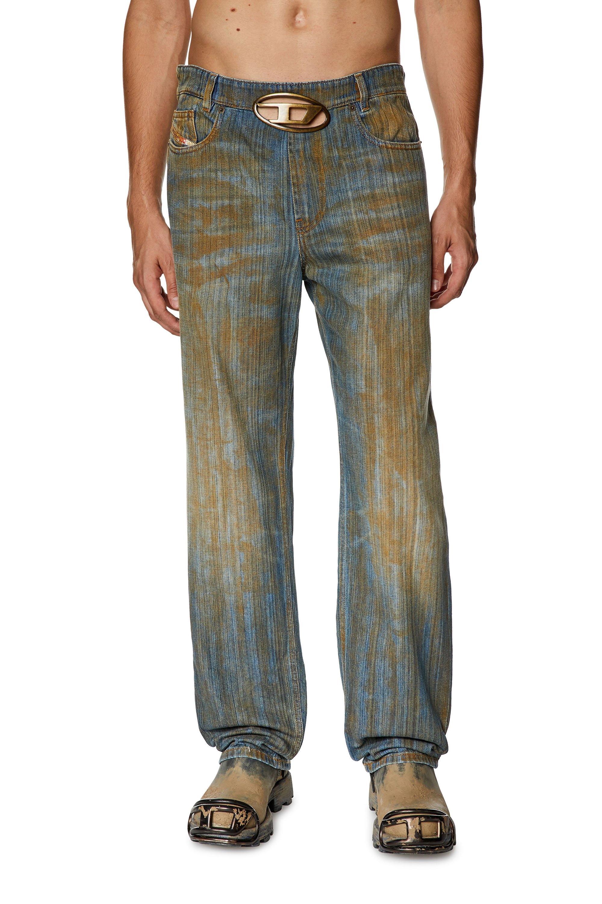 Diesel - Man Straight Jeans 2010 D-Macs 0NLAL, Medium blue - Image 1