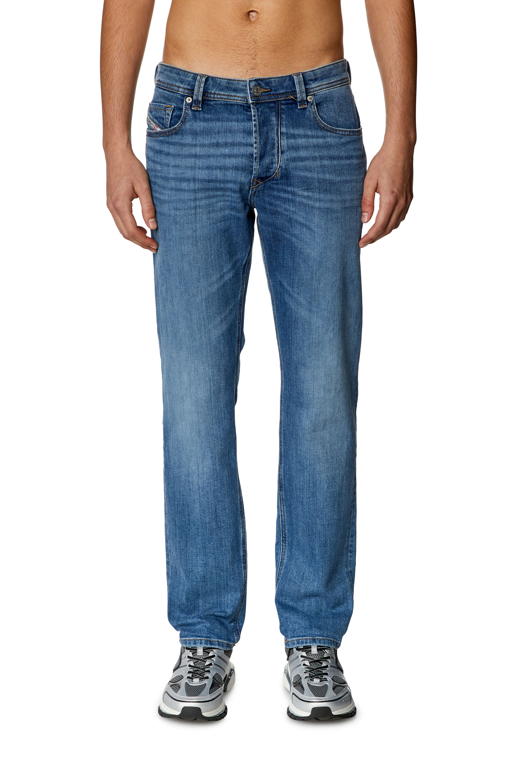 Diesel - Man Tapered Jeans 1986 Larkee-Beex 0KIAL, Light Blue - Image 1