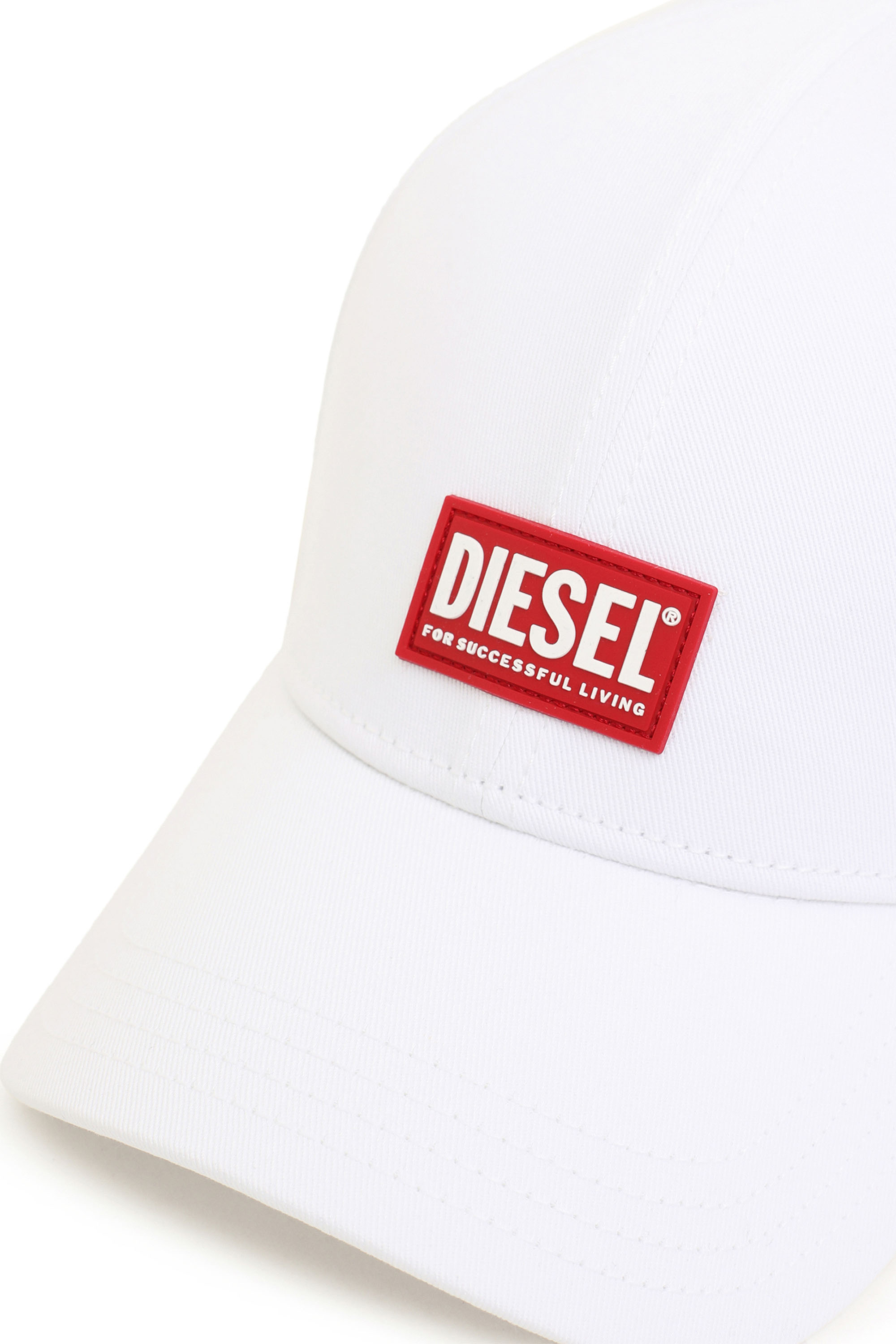 Diesel - CORRY-GUM, Unisex Basecap mit Logo-Aufnäher aus Gummi in Bunt - Image 3