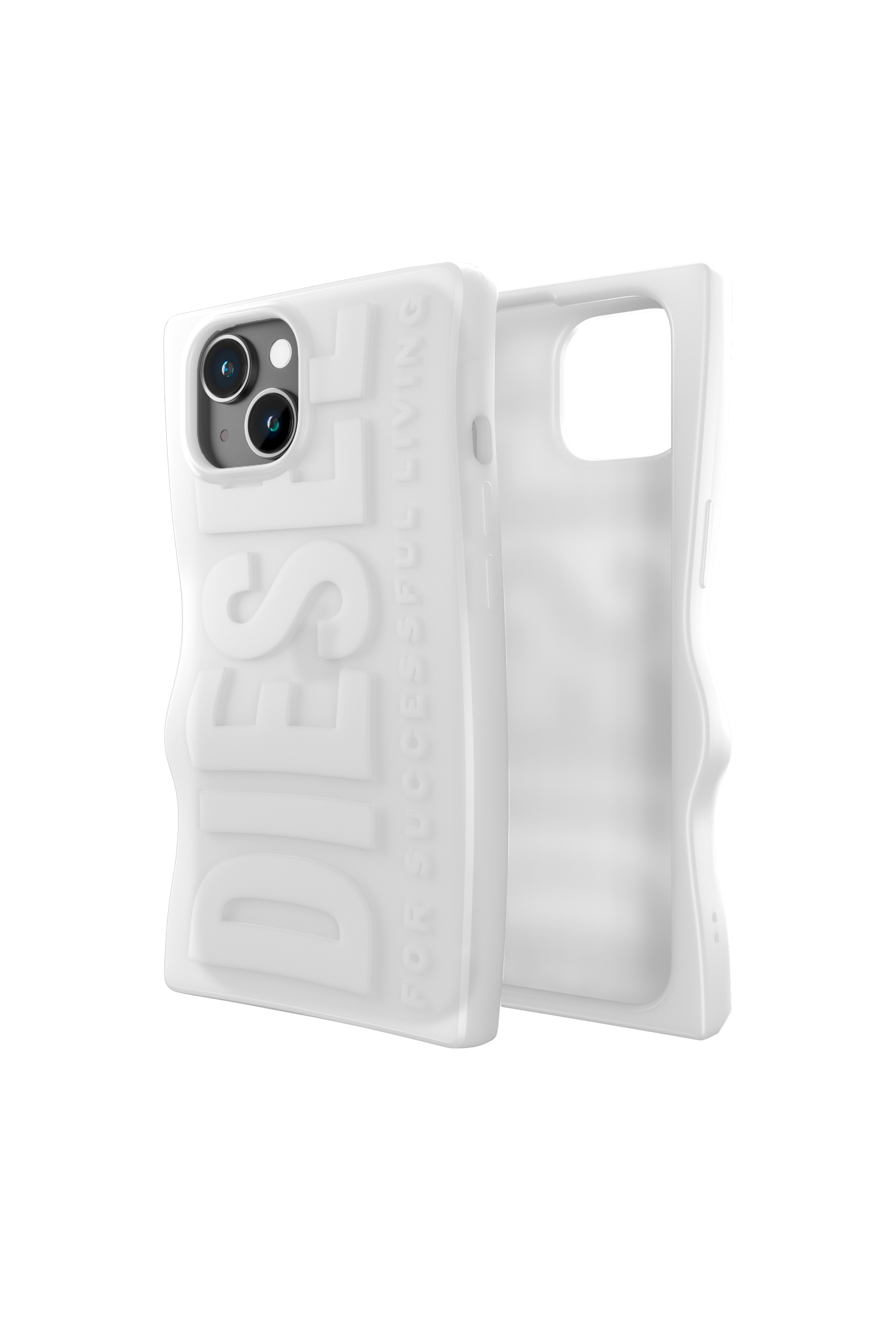Diesel - 54123 MOULDED CASE, Unisex Case D By iP15 in Weiss - Image 1